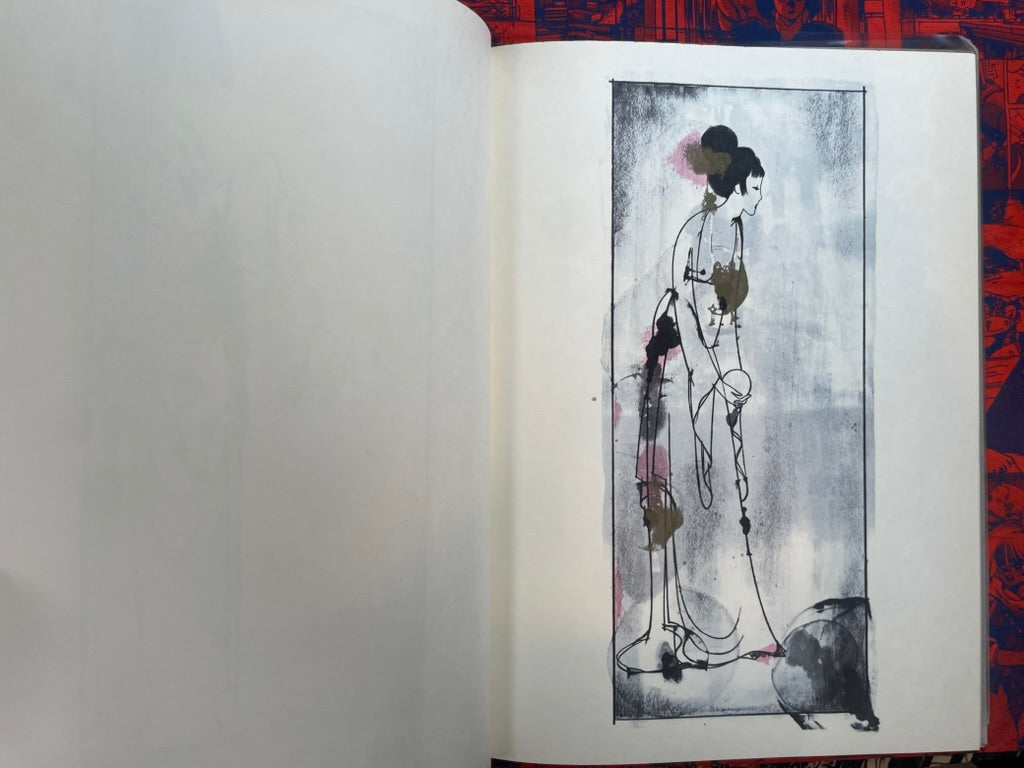 Minscape Beauty Illustrations - Oversized, Slipcover, Hardcover by Hayashi Seiichi (1976)