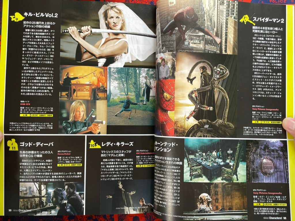 Nikkei Characters! Innocence & Stand Alone Complex Magazine w/ DVD (2004)