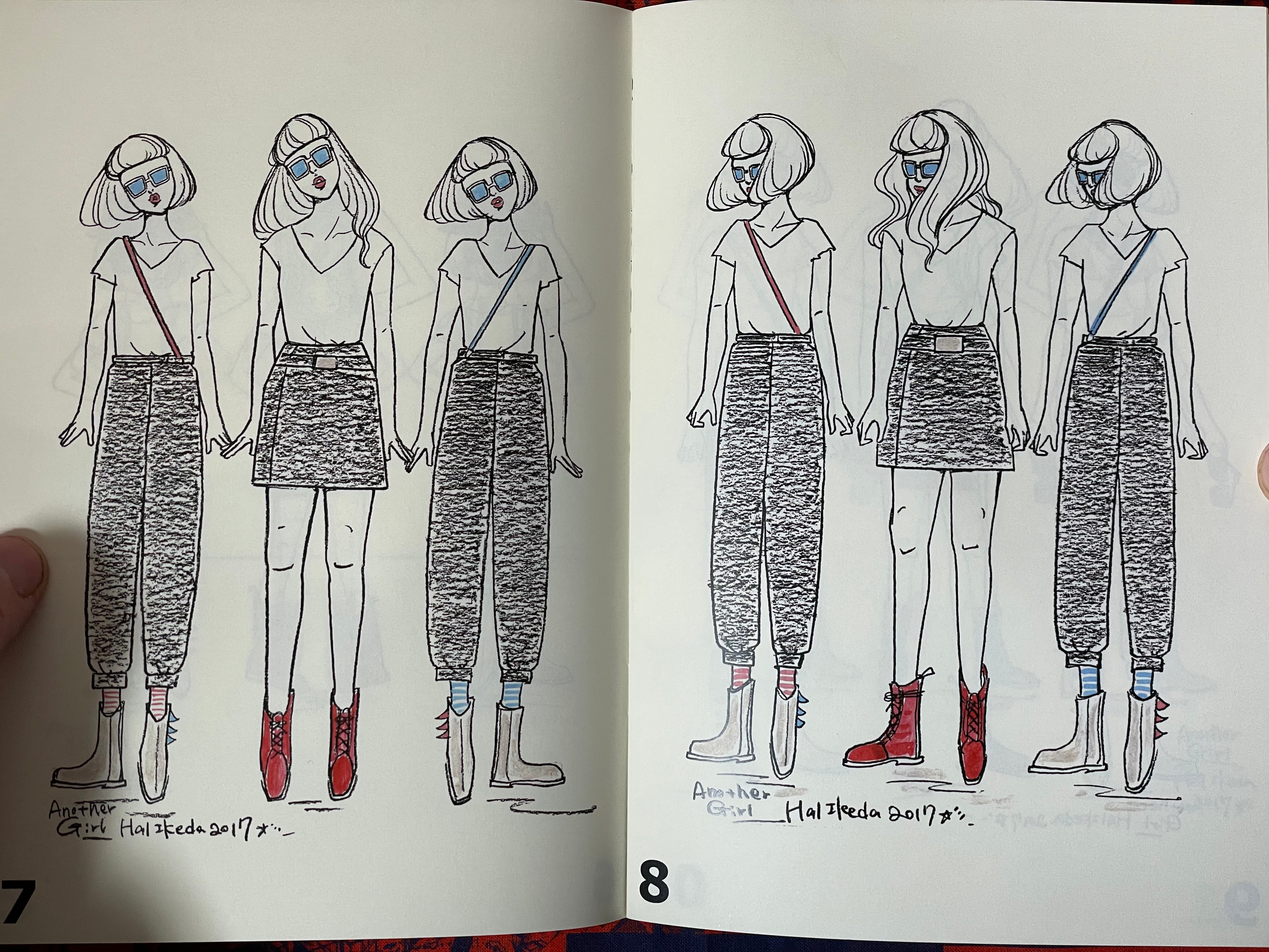 SIGNED Set of 3 Indy Doujinshi Manga #2 by Hal Ikeda