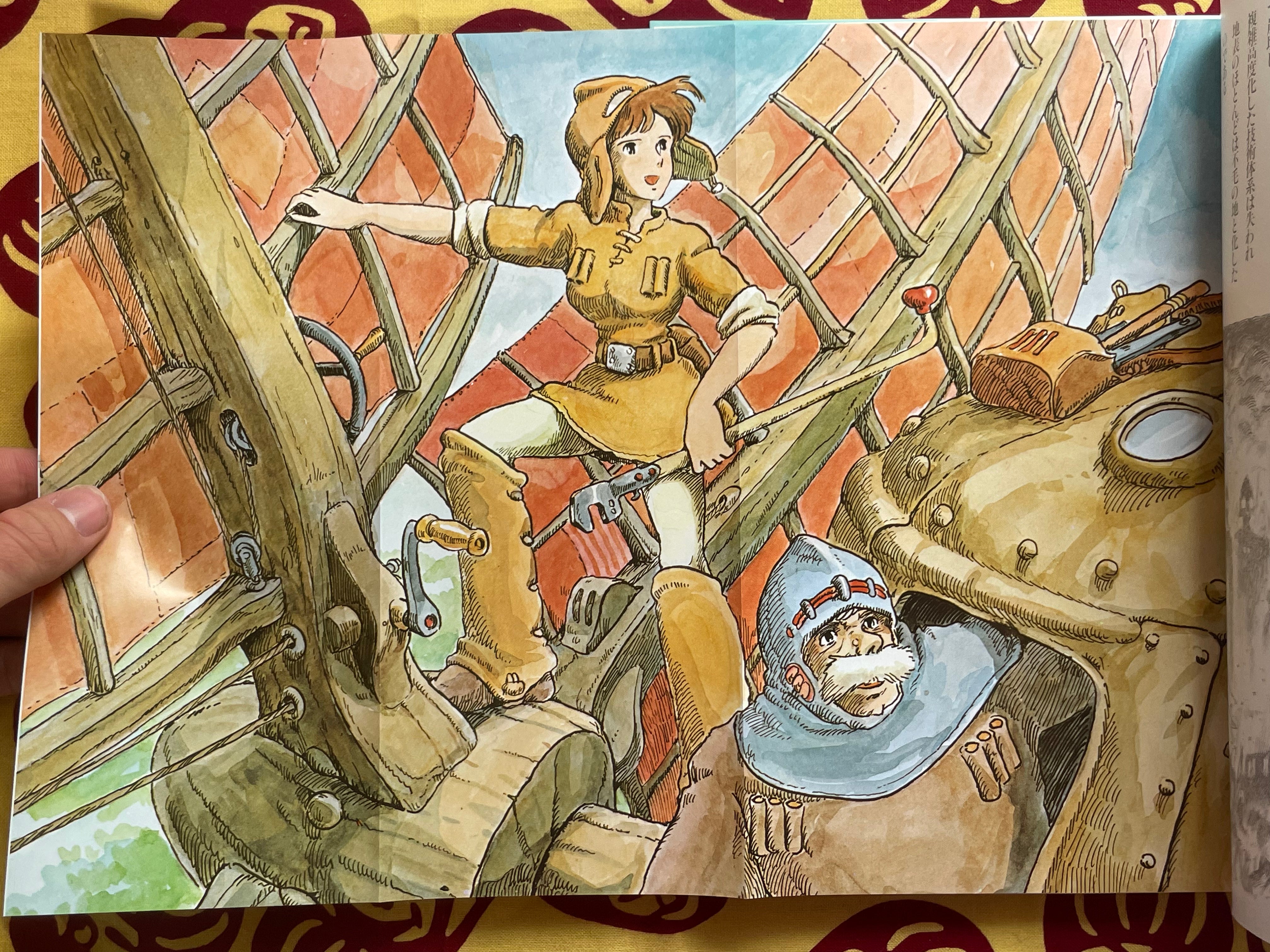 Nausicaä of the Valley of the Wind Anime Manga 1-7 Full Set by Studio Ghibli (2012)