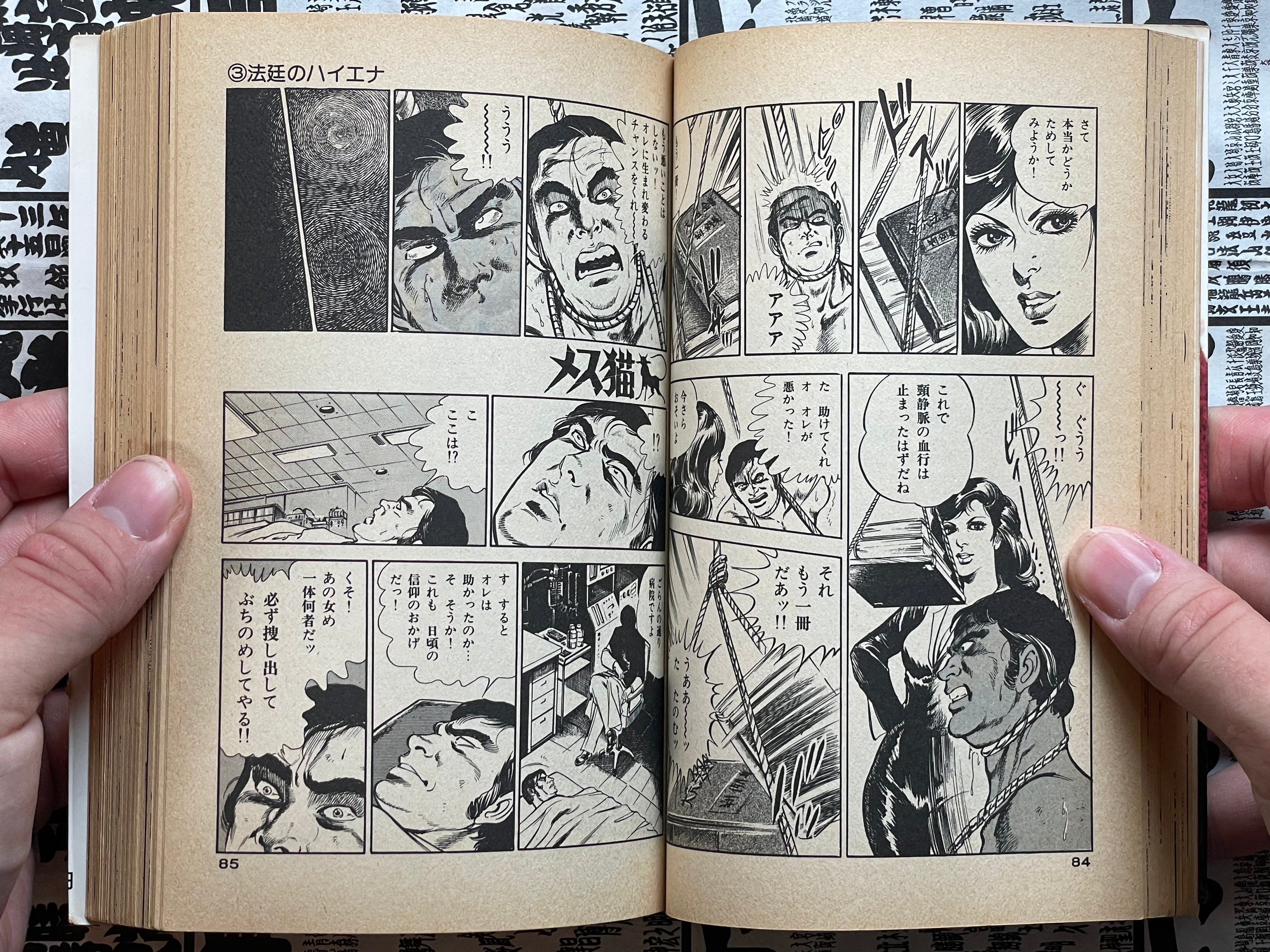 Scalpel Cat by Mieko Kawasaki (1985/1990 Ed)-thumbmail-7