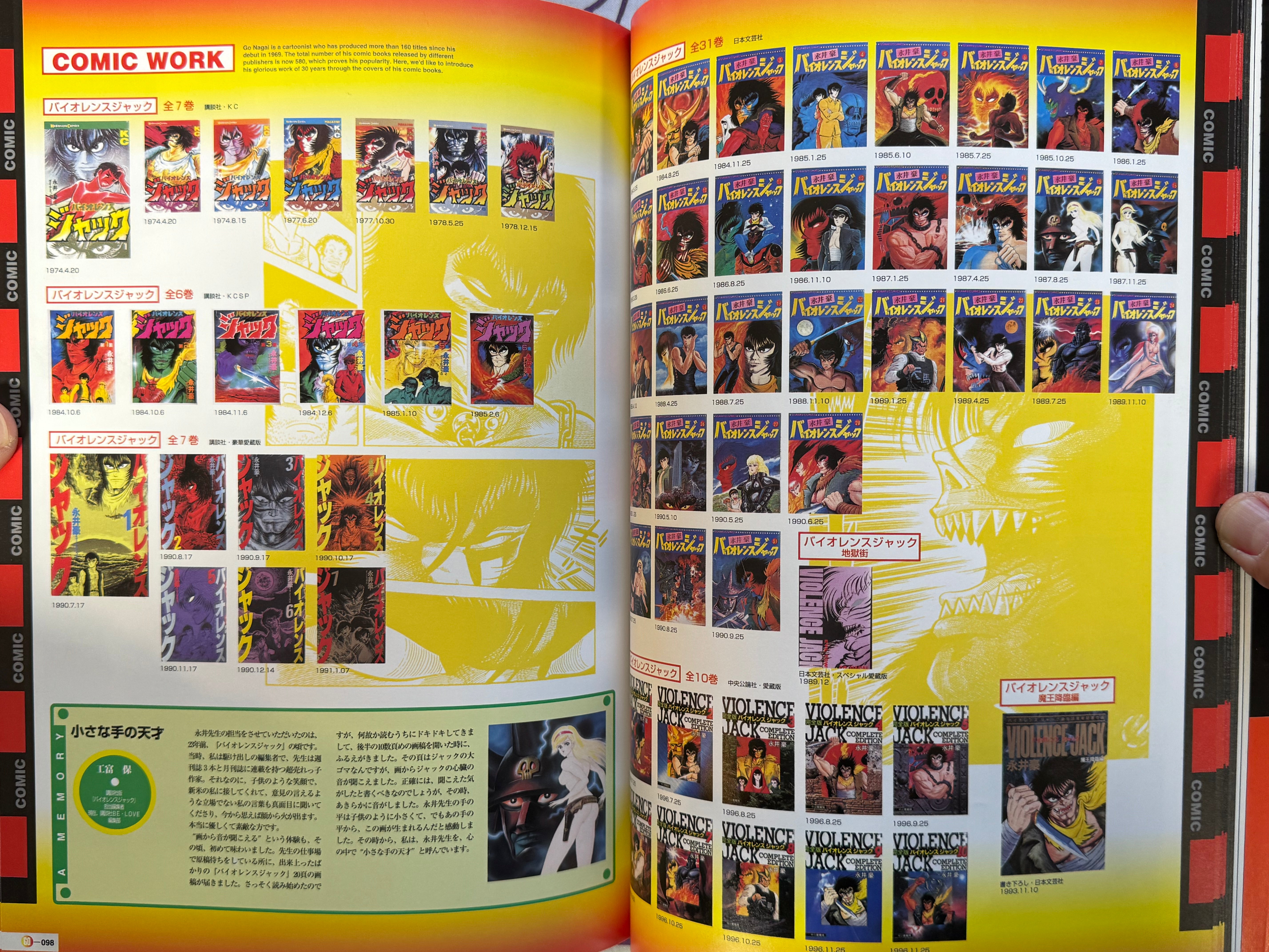 Go Nagai All His Works (1997)