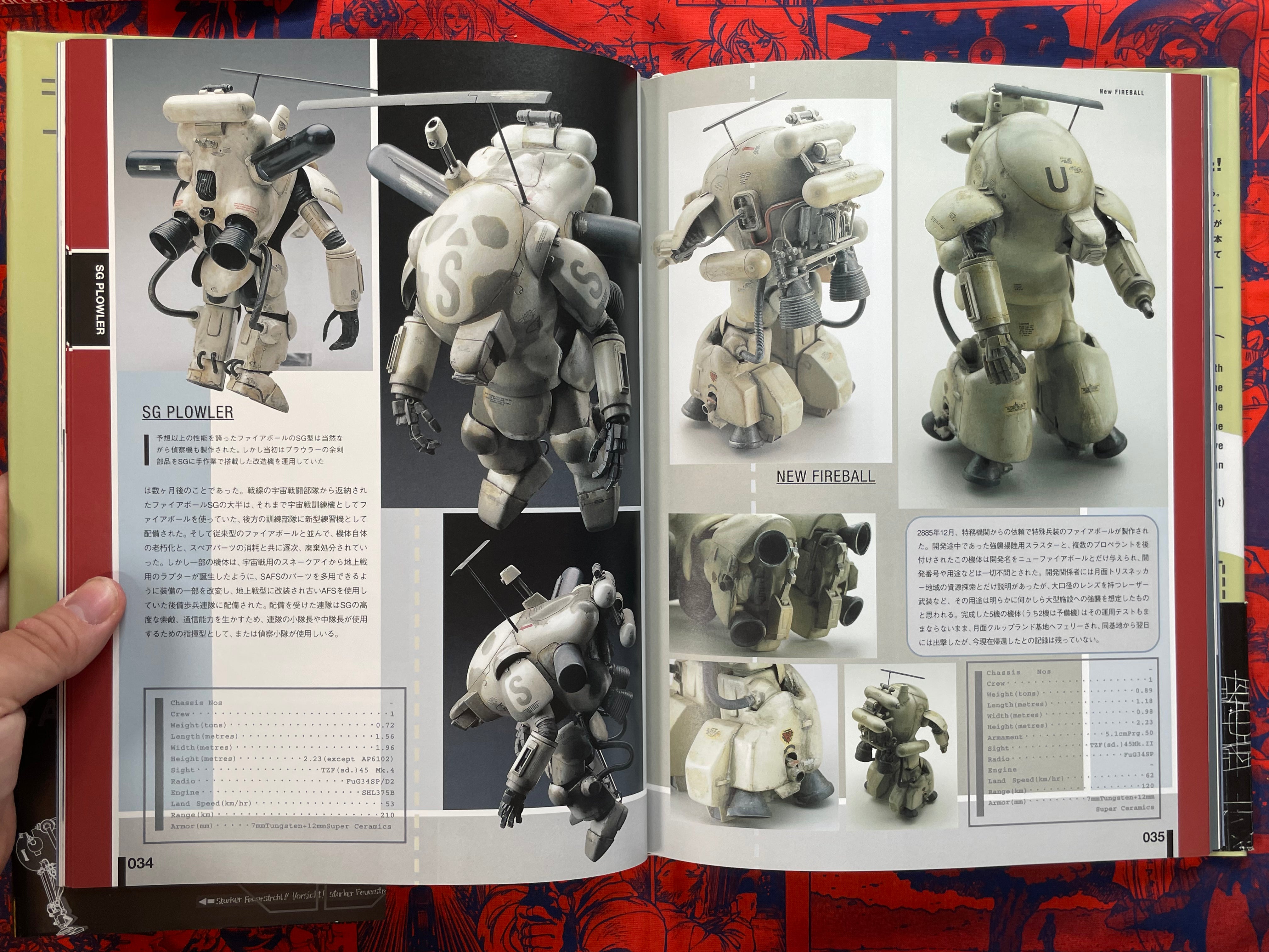 Maschinen Krieger Vol. 1: Chronicle and Encyclopedia - Hardcover by Kow Yokoyama (2003)-thumbmail-6