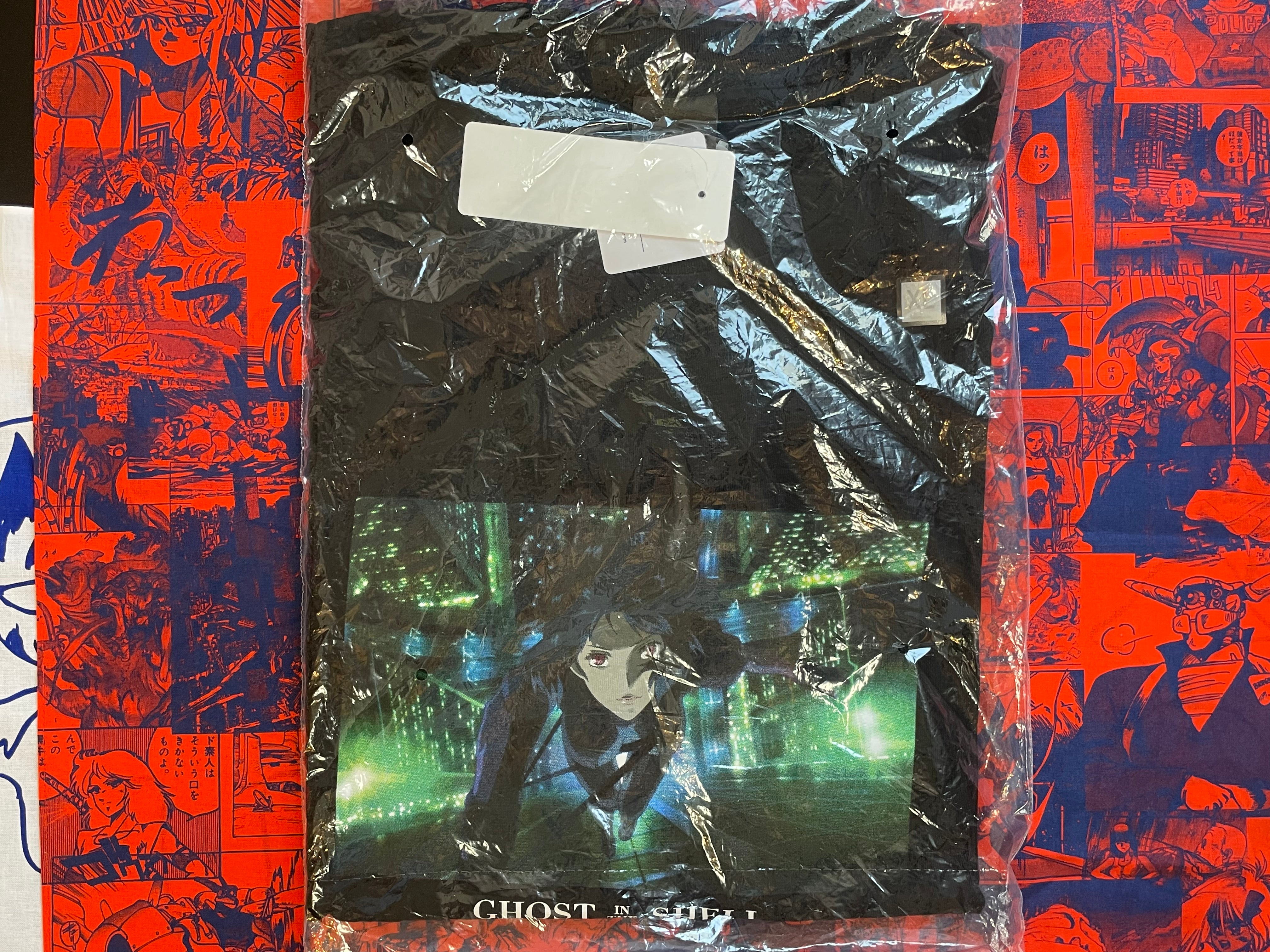 Ghost in the Shell Stand Alone Complex T-Shirt - Black/XL