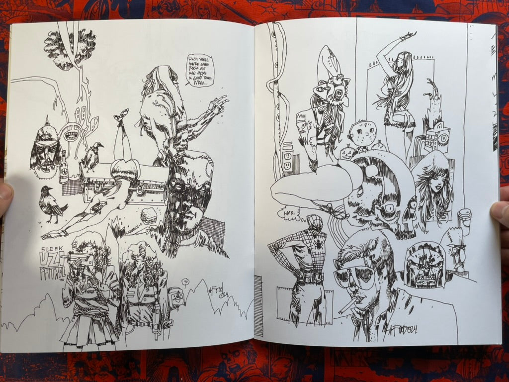 Jim Mahfood The Ballpoint Slayer Vol. 2 X Japan Book Hunter 3/3 Limited (2025)