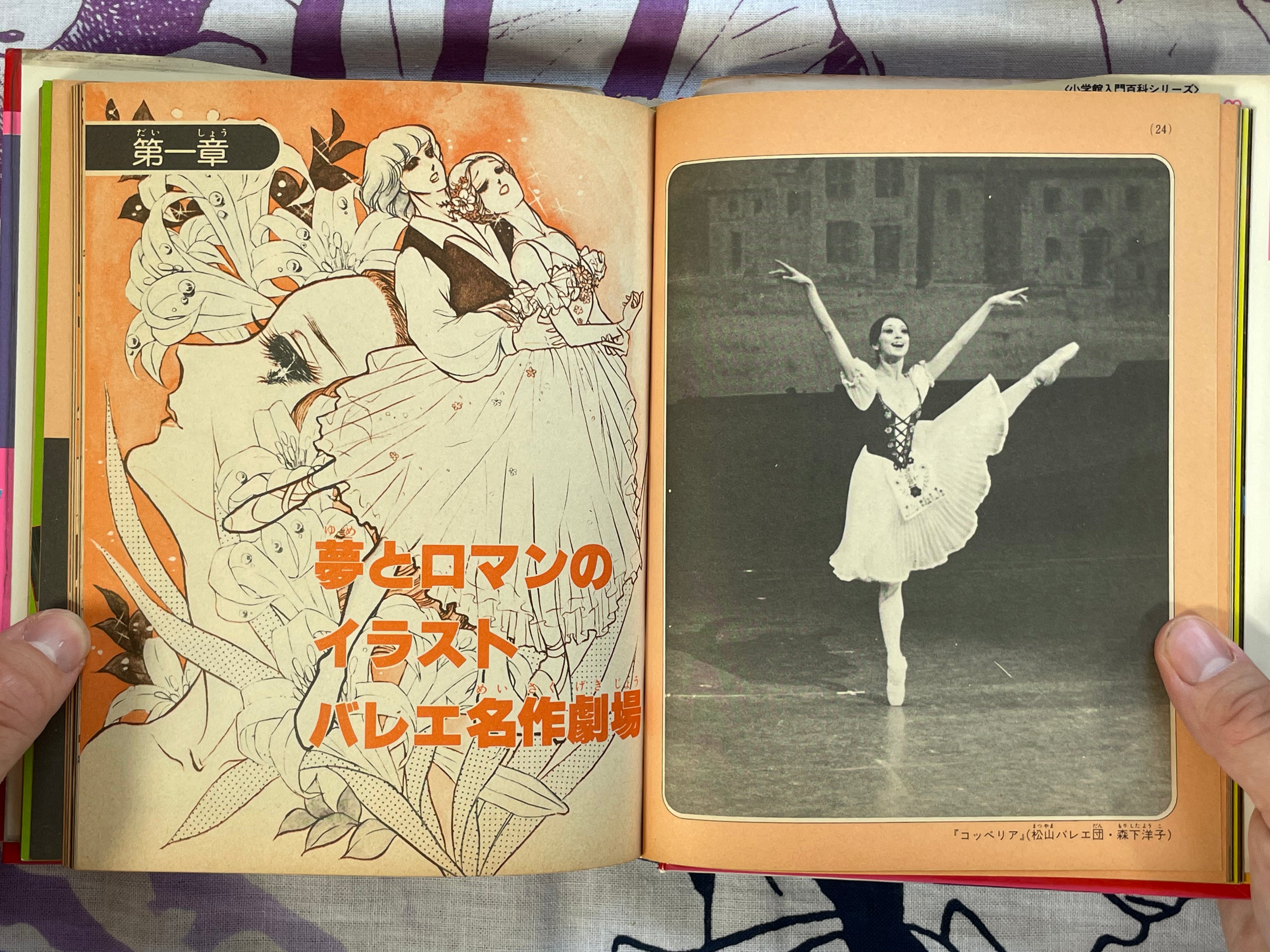 Mini Lady Encyclopedia: Introduction to Ballet #94 by Shogakukan (1980)