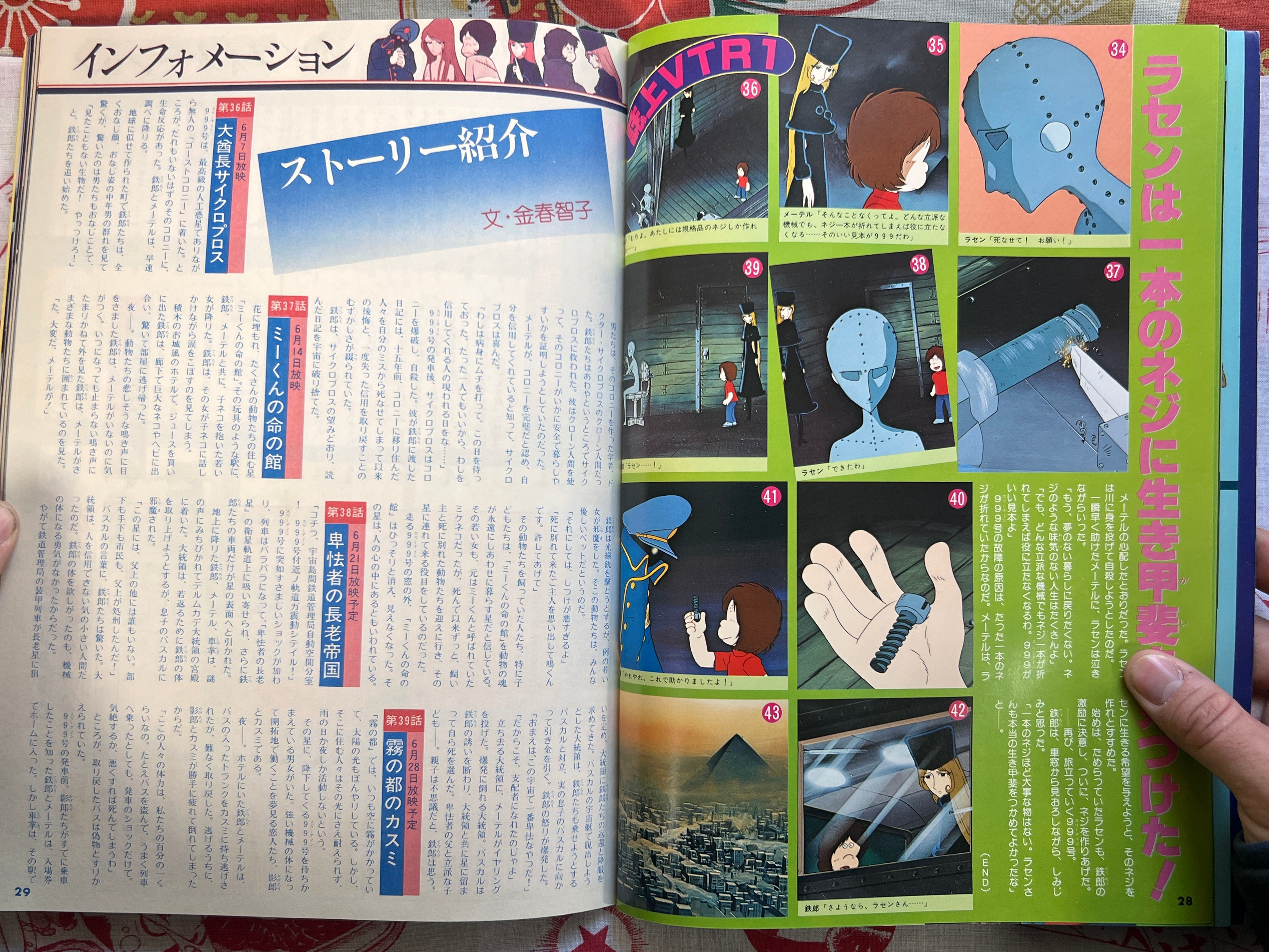 Fantastic Album Galaxy Express 999 by Leiji Matsumoto (1979)