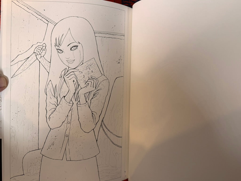 Junji Ito's 40th Anniversary Coloring Book Selection