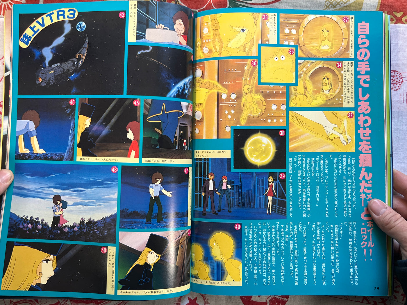 Fantastic Album Galaxy Express 999 by Leiji Matsumoto (1979)