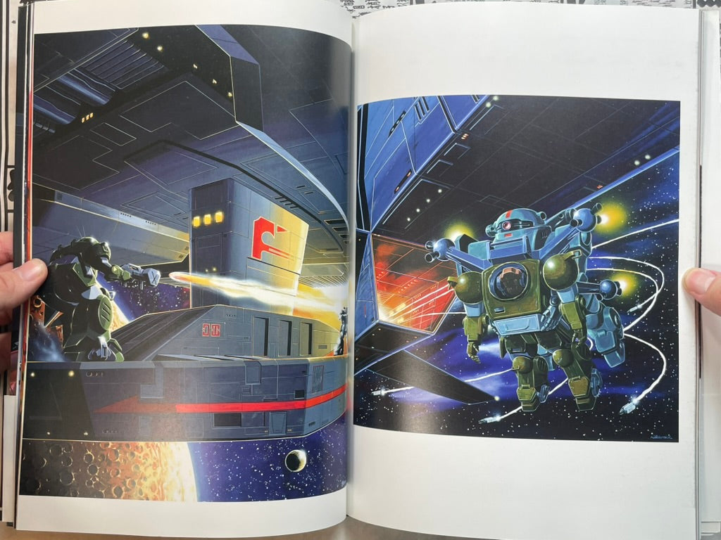 Okawara Kunio Art Collection 2: Votoms Art Works (1998)-thumbmail-9