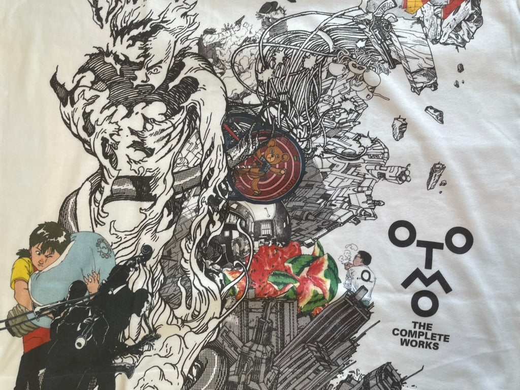 Akira Cel Exhibition Katsuhiro Otomo White T-Shirt (Large)