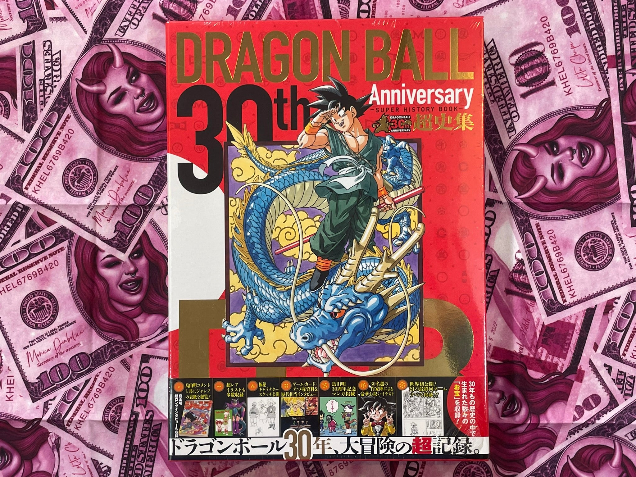 Dragon Ball 30th Anniversary Super History Book by Akira Toriyama (2016)