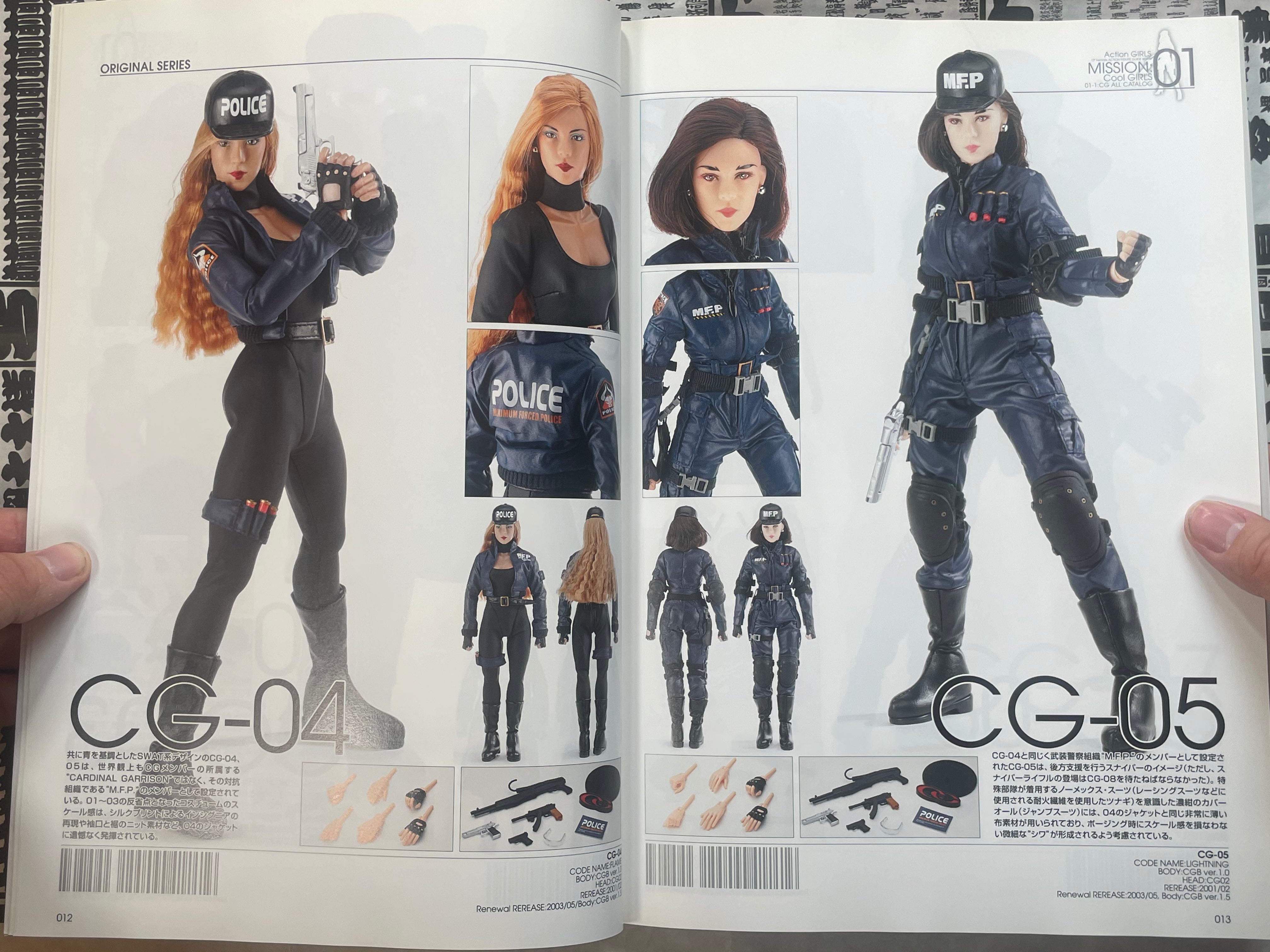 Action Girls: 12" Female Action Figure Guide Book by Hobby Japan Mook (2005)-thumbmail-6