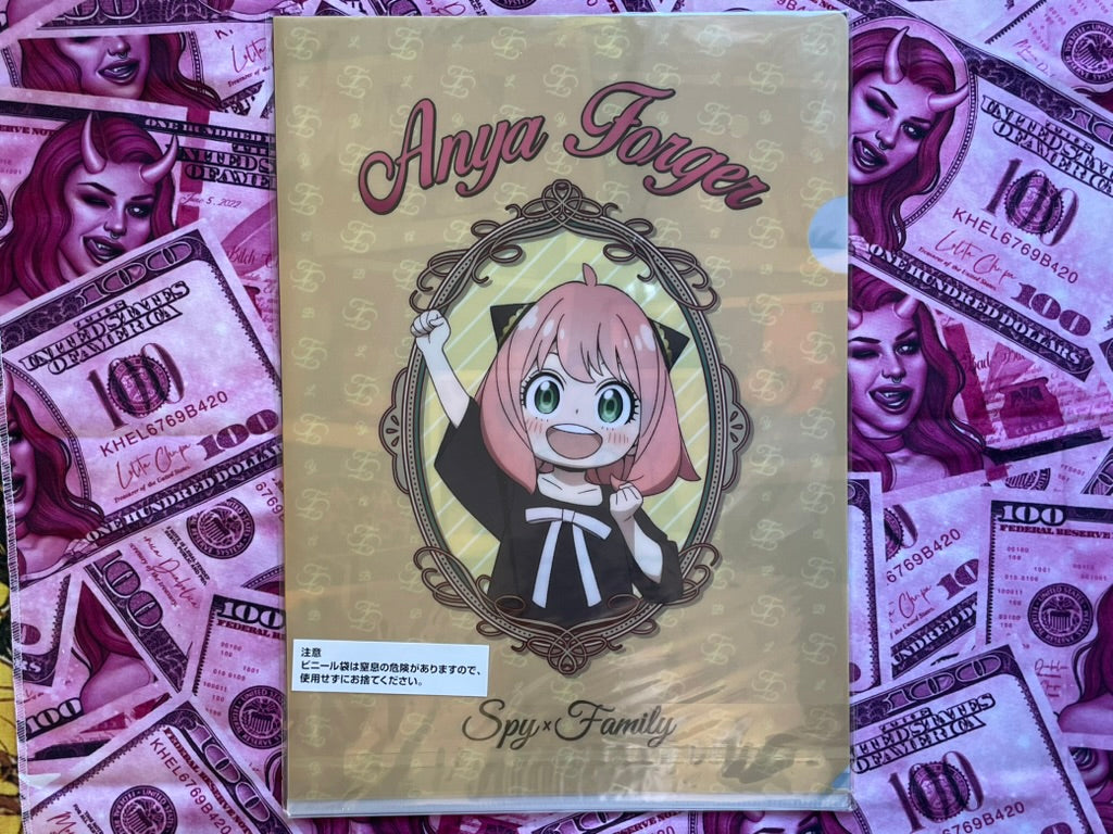 Spy x Family Konbini Ichibankuji Clear File