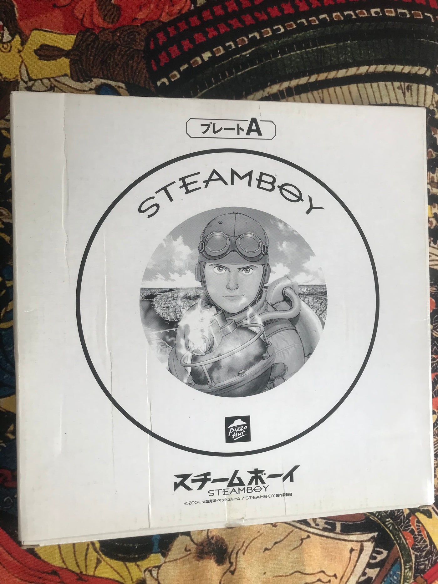 Steamboy x Pizza Hut Collaboration Plate (Creased Box)