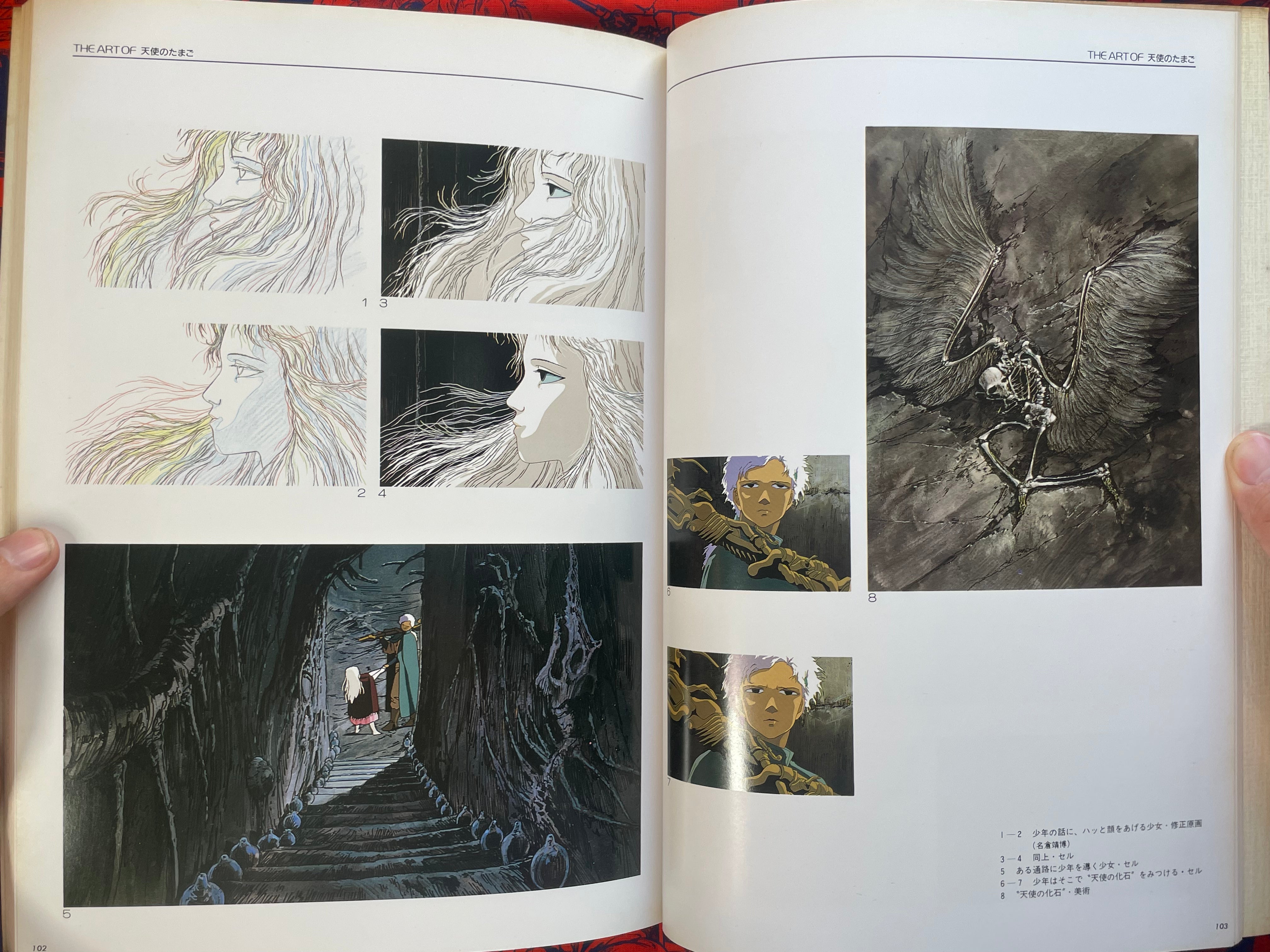 The Art of Angel's Egg by Yoshitaka Amano & Animage (1986)