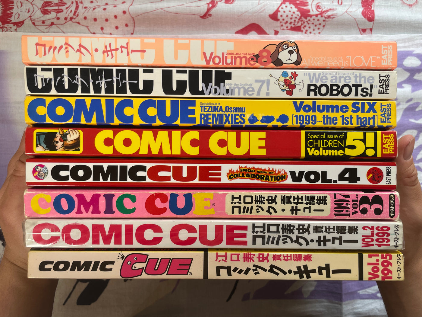 Comic Cue Vol. 1-8 Set (1995-2000) · Japan Book Hunter Comic Cue Vol. 1-8 Set (1995-2000) · Japan Book Hunter