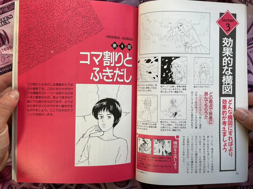 How to Draw Shojo Comics by NHK Hobby Encyclopedia (1991)