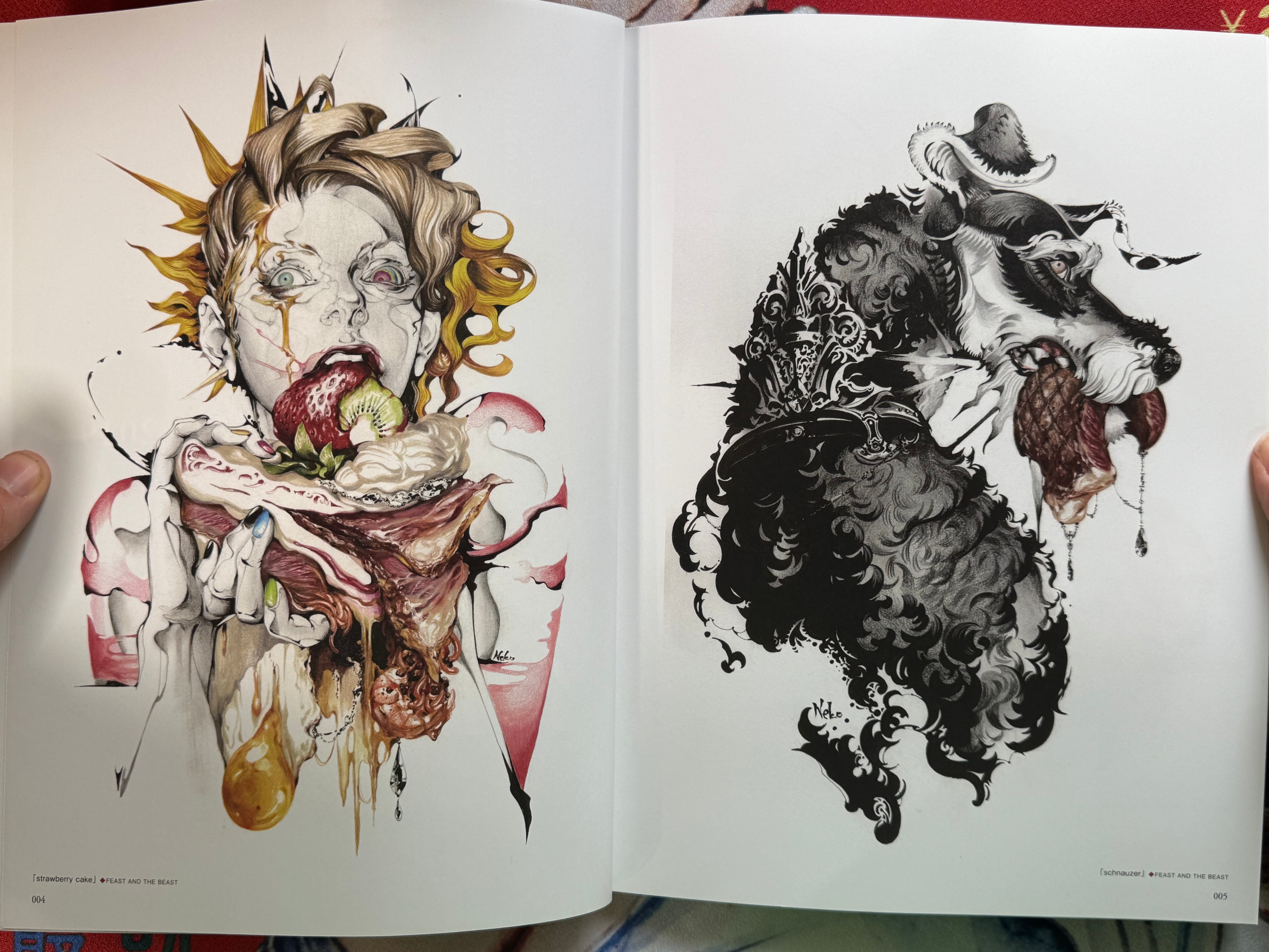 Feast and the Beast - w/ SIGNED postcard by NekoshowguN (2021)