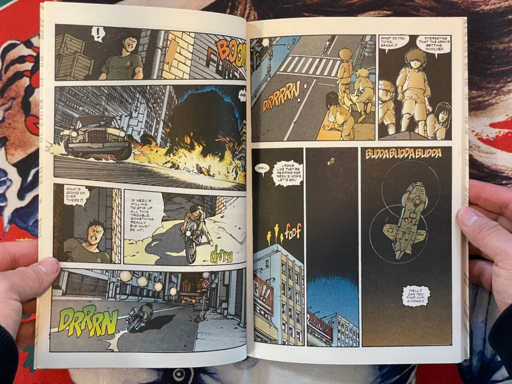 Akira International Edition 1-8 Set (ALL w/Obi Wrap) by Katsuhiro Otomo (1988)