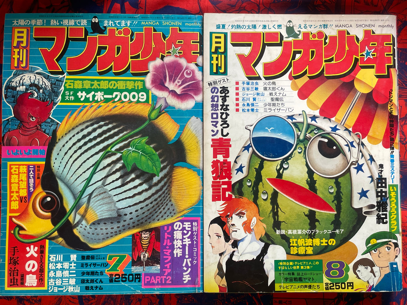 Monthly Manga Shonen Magazine 1-12 Full Set (1977)