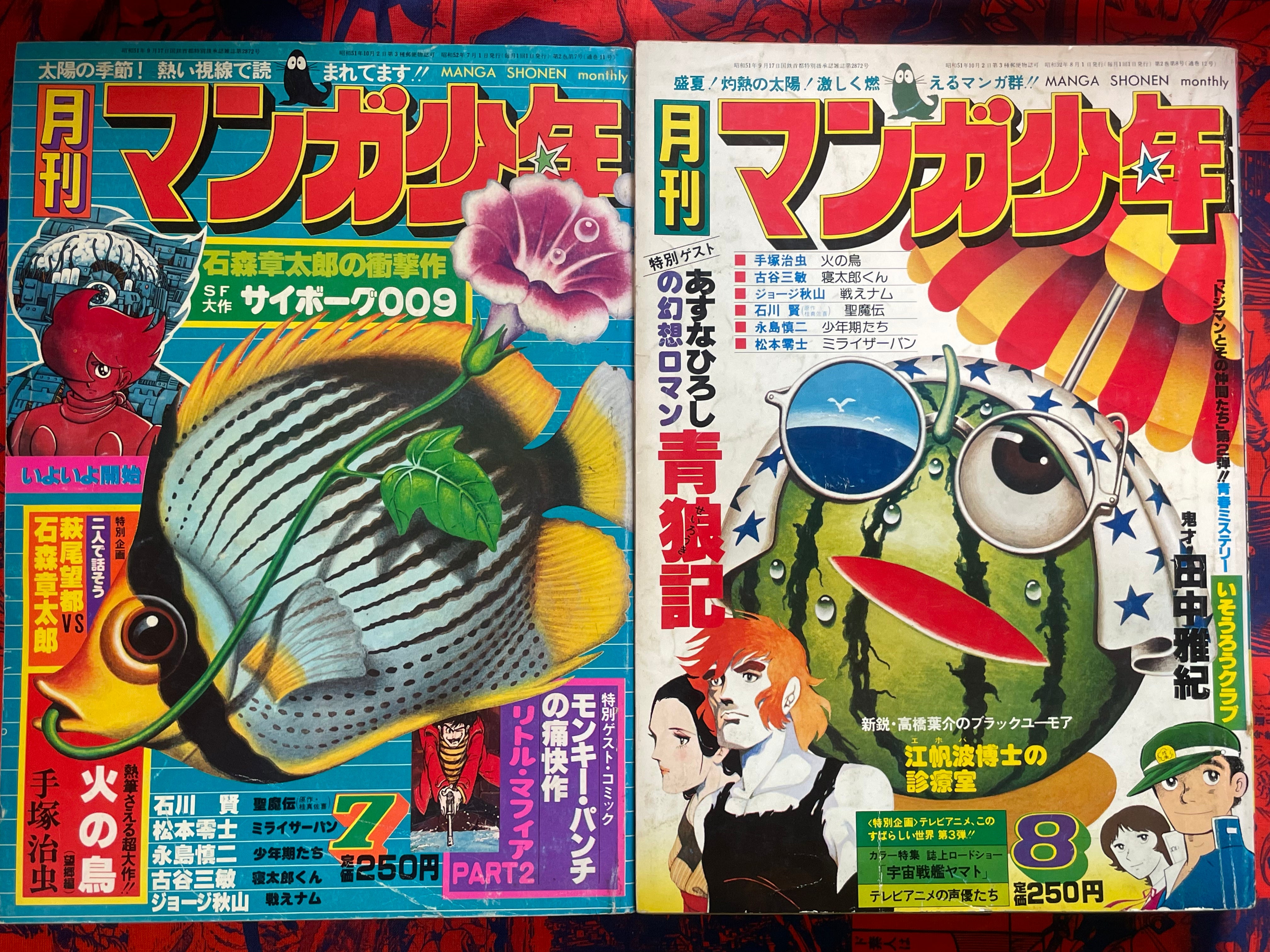 Monthly Manga Shonen Magazine 1-12 Full Set (1977)