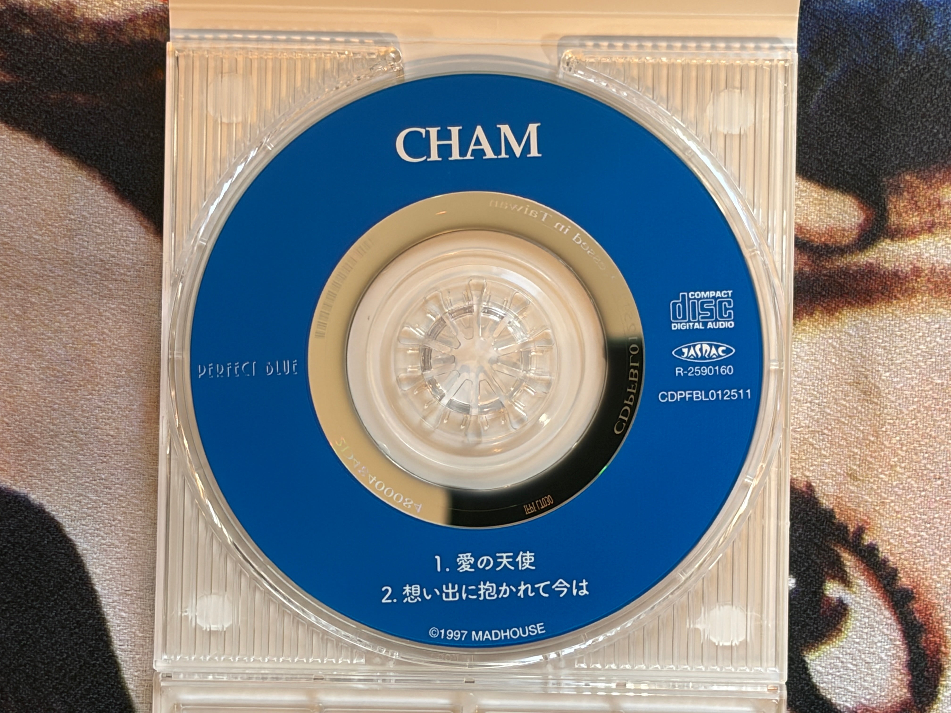 Mini CD (Two Singles) - Love Angel: the theme to High School Memorial video game / CHAM, Perfect Blue Art by Satoshi Kon