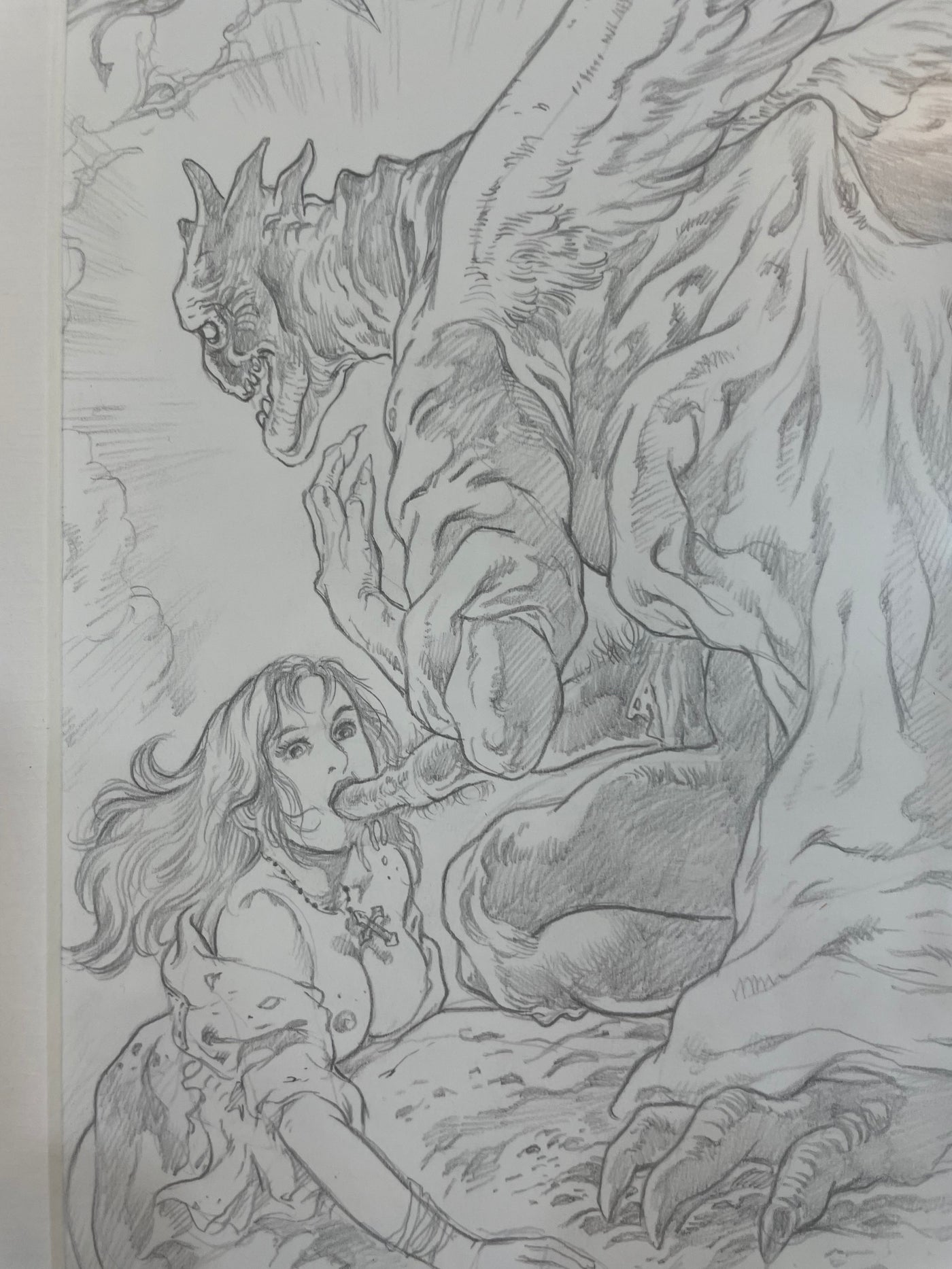 Demon & Girl: Toshio Maeda Original Art (2023) UNCENSORED