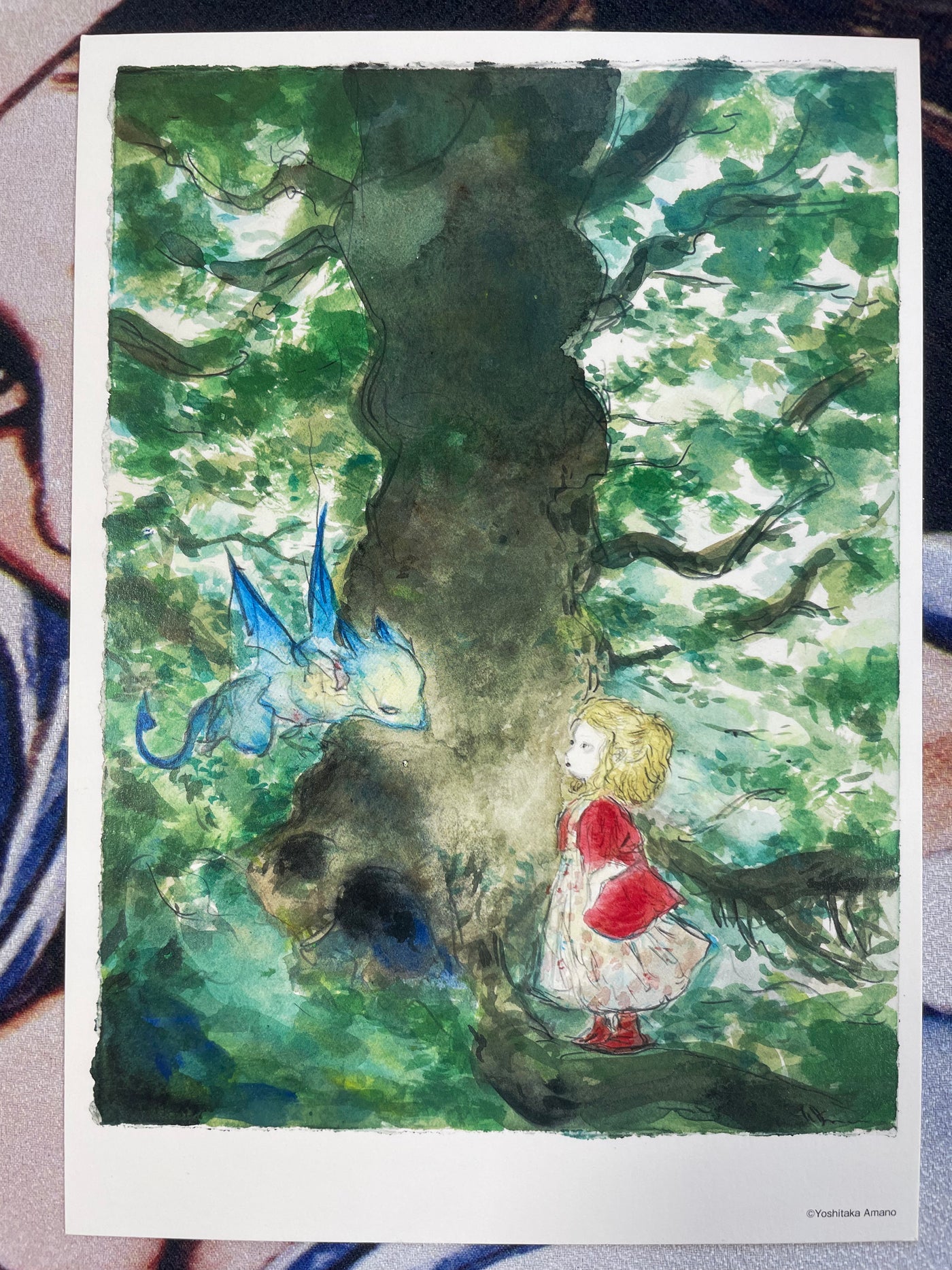 Collected Paintings of Amano's World Exhibition Catalog w Collected Paintings of Amano's World Exhibition Catalog w