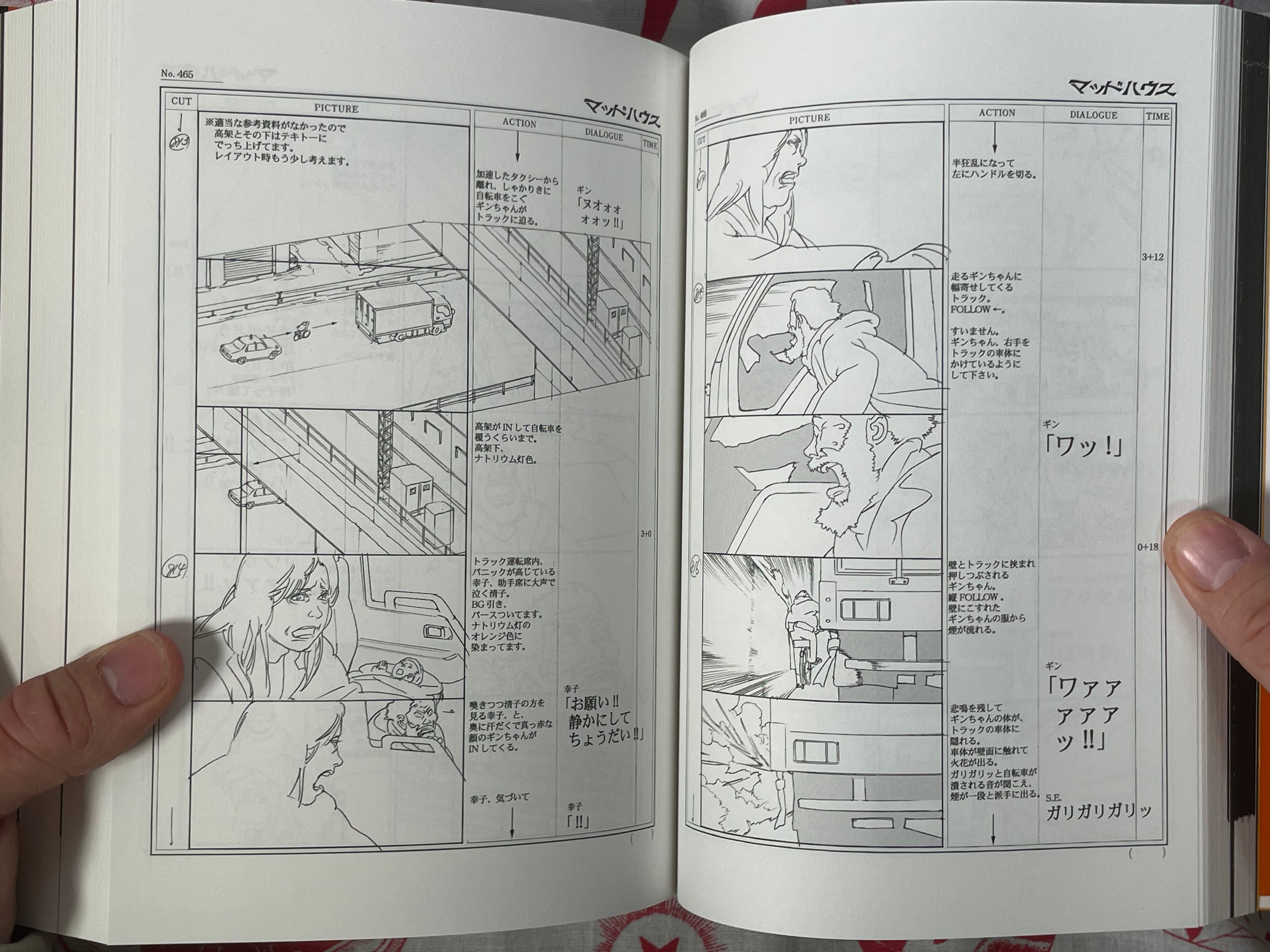 Tokyo Godfathers Storyboard Book by Satoshi Kon