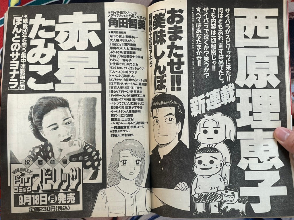 Weekly Big Comic Spirits (9/1995)-thumbmail-5