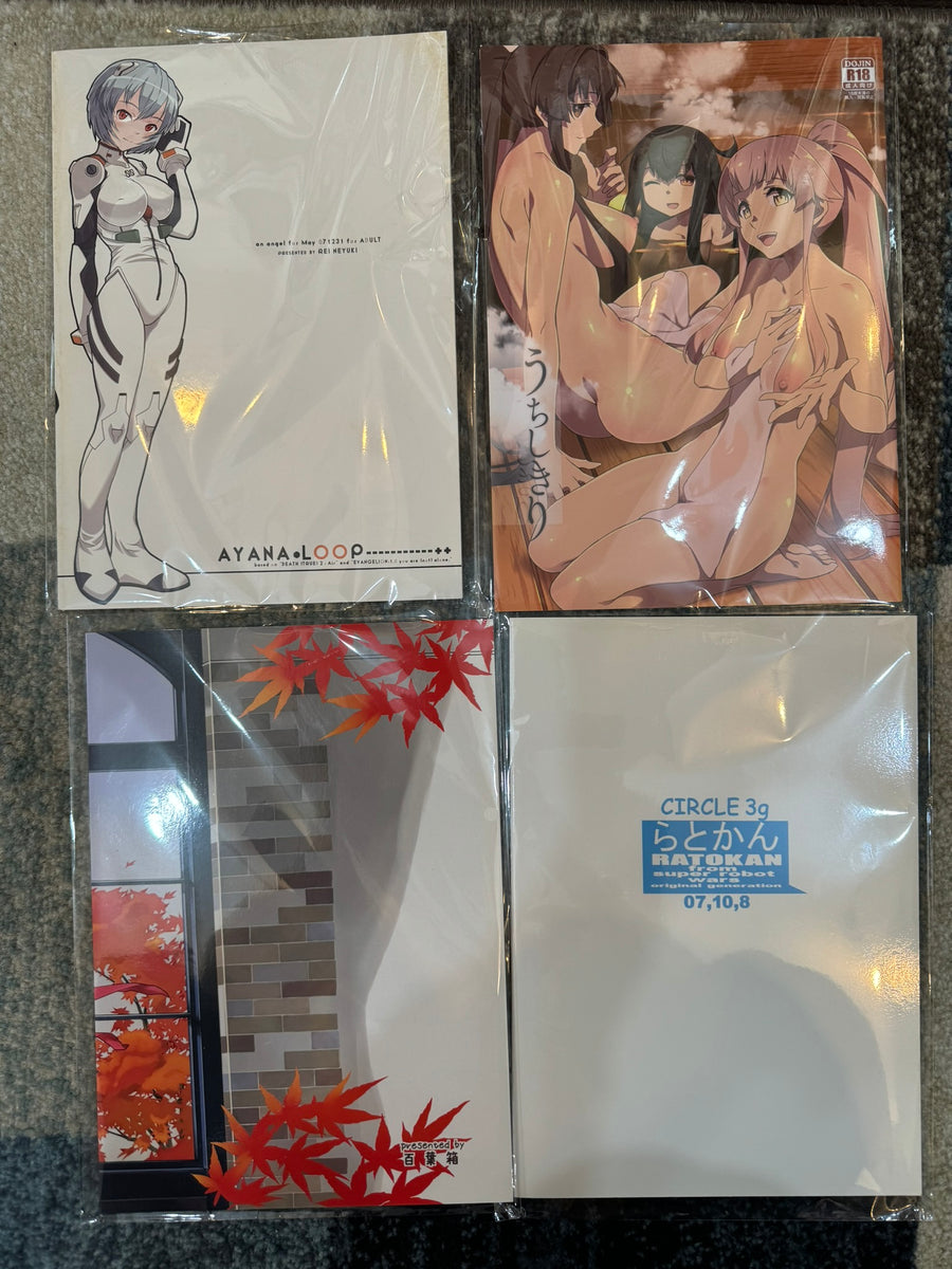 Set of 4 Ero Doujinshi 3