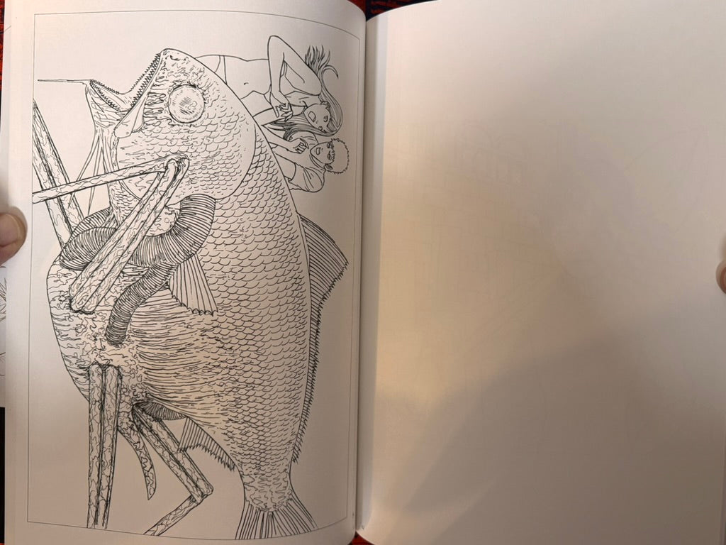 Junji Ito's 40th Anniversary Coloring Book Selection