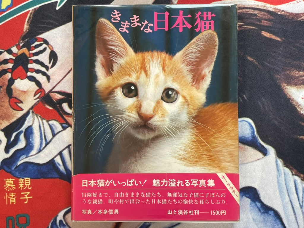 Carefree Japanese Cats - Hardcover by Honda Nobuo (1977)-thumbmail-1
