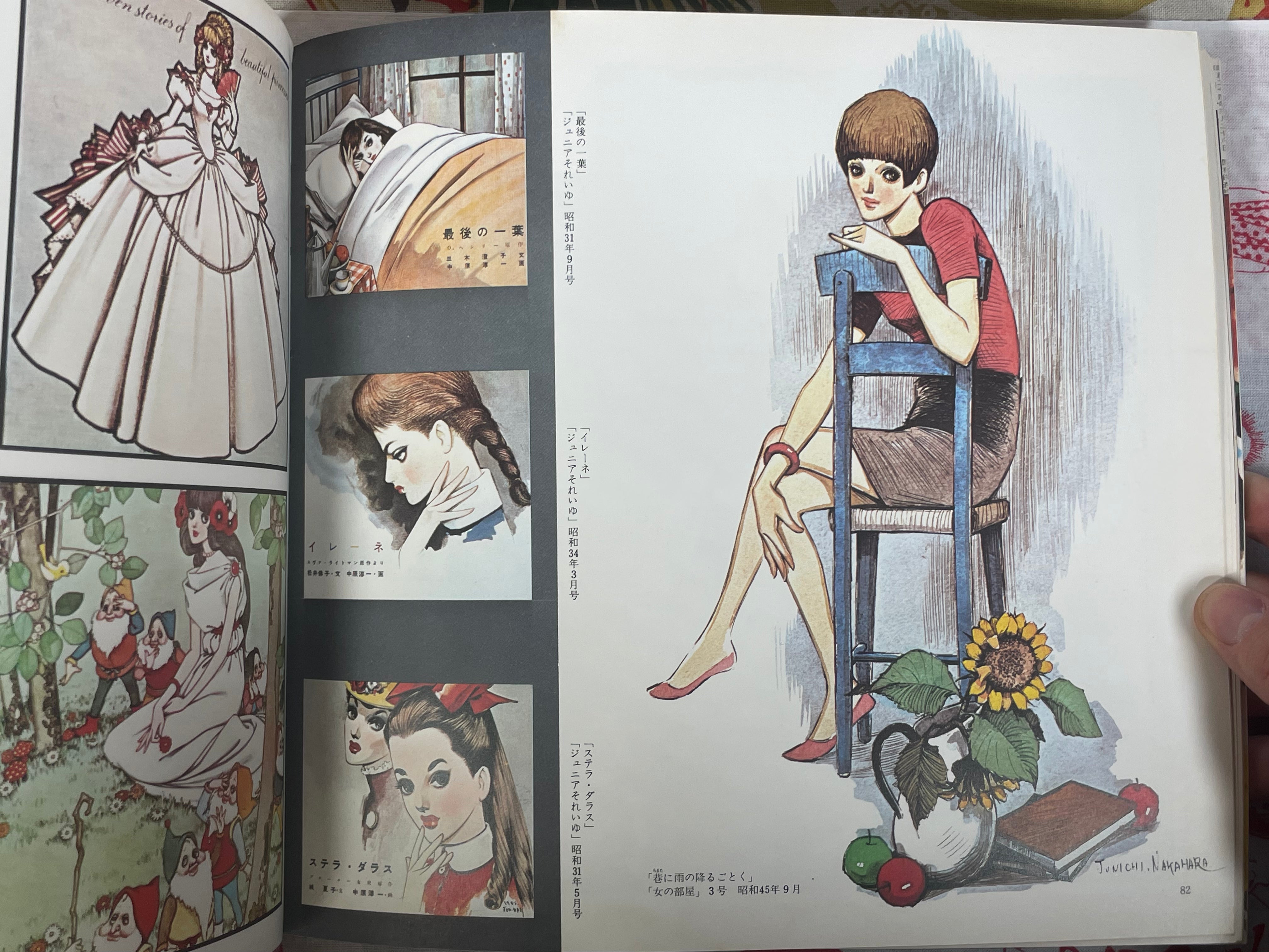 Nakahara Junichi Art Book by Kodansha (1975) (1977 edition)