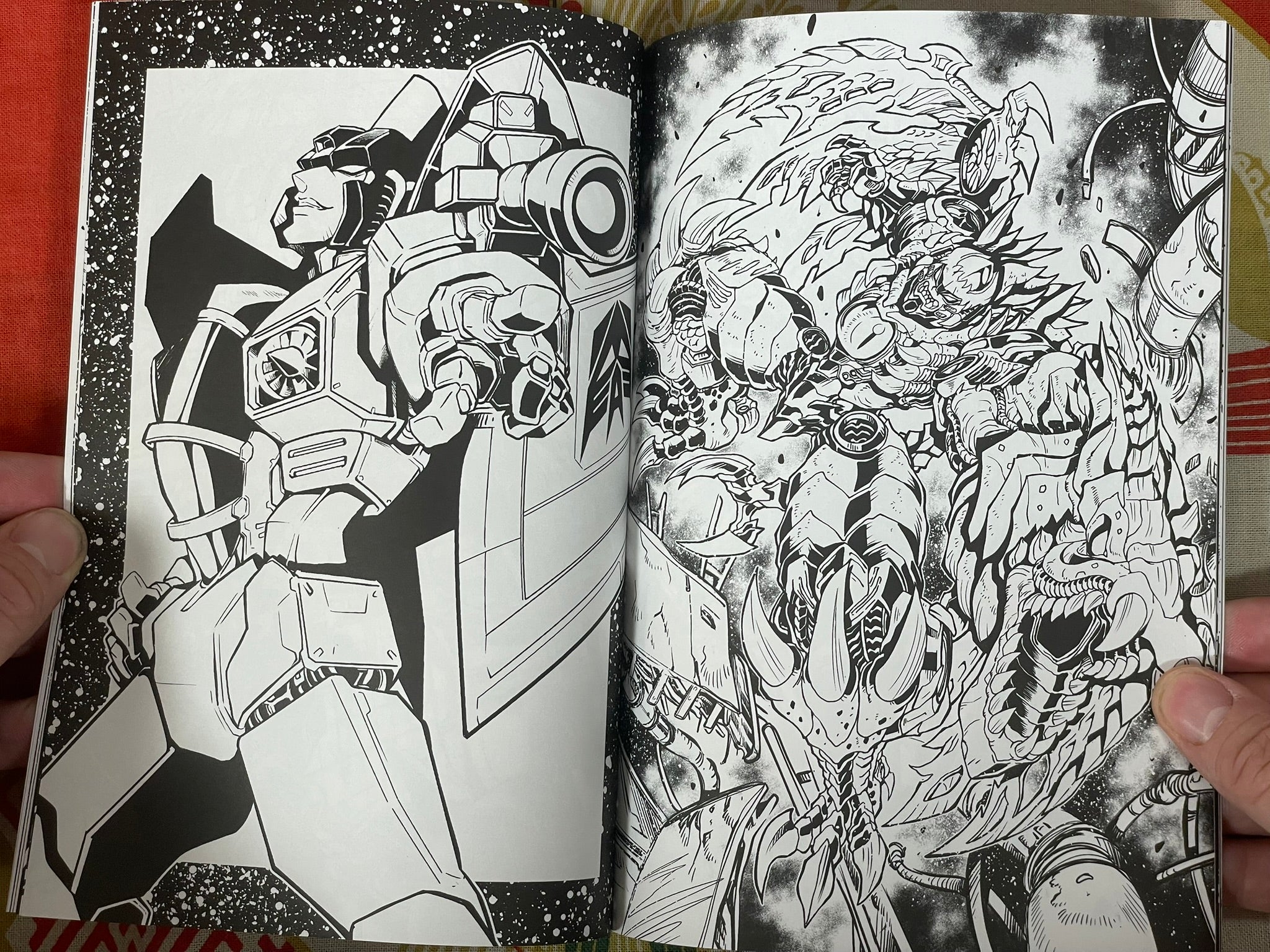 Doujinshi Monochrome: Decepticons SIGNED by Naoto Tsushima (1993)