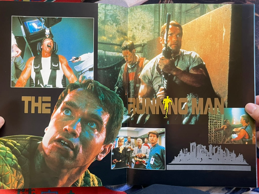 The Running Man - Japanese Movie Pamphlet (1987)
