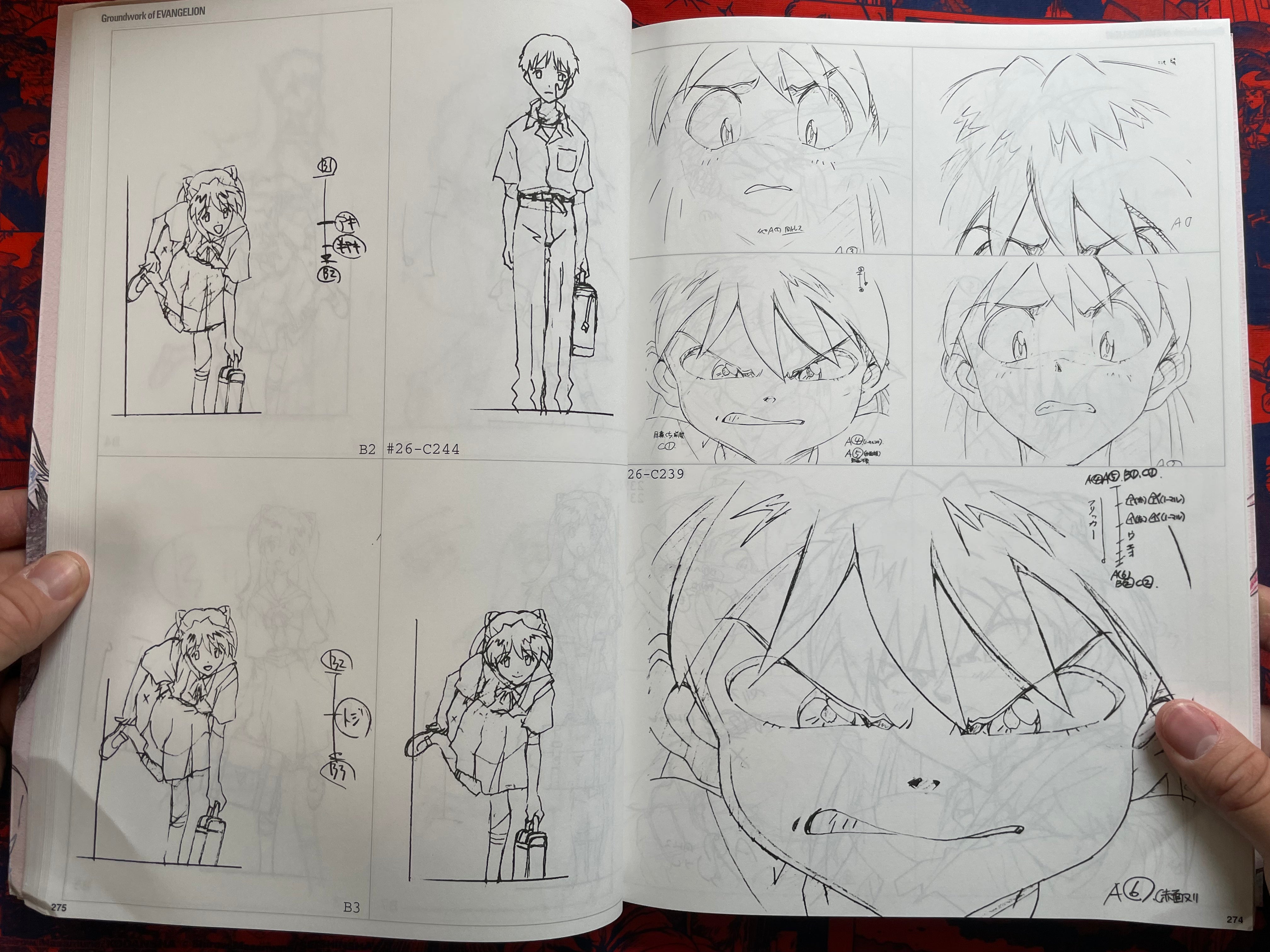 Groundwork of Evangelion 3 by Hideaki Anno (2001)