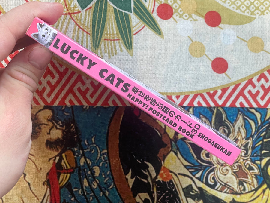 Lucky Cats 30 Happy! Postcard Book by Teiji Asanuma (2000)