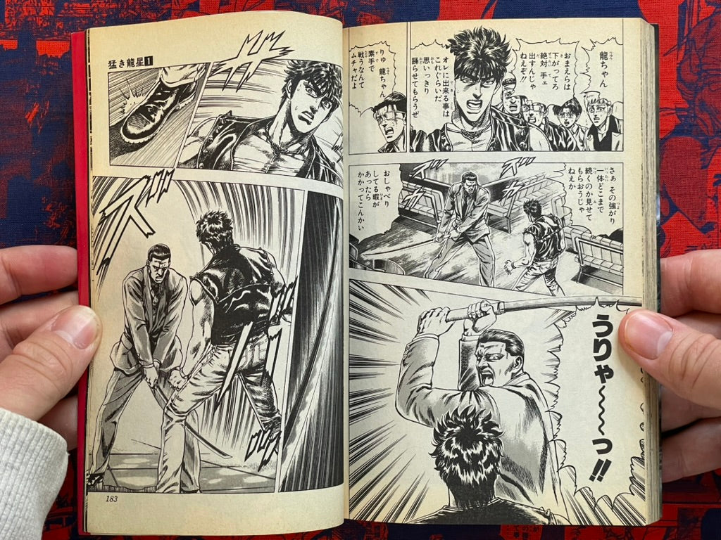 Fierce Dragon Star 1-3 Full Set by Tetsuo Hara (1995)
