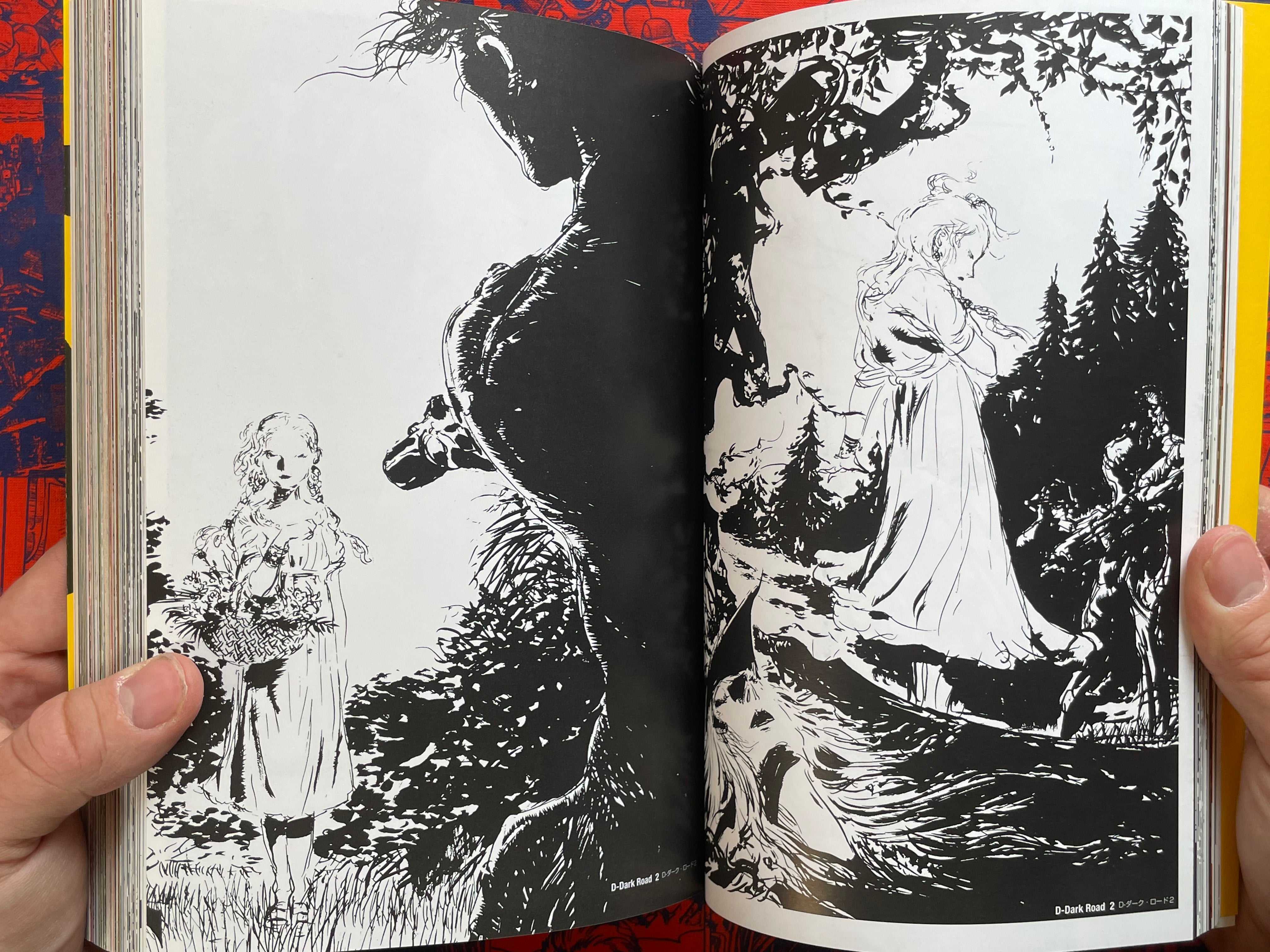 Yoshitaka Amano Art Book Vampire Hunter D by Yoshitaka Amano (2000)