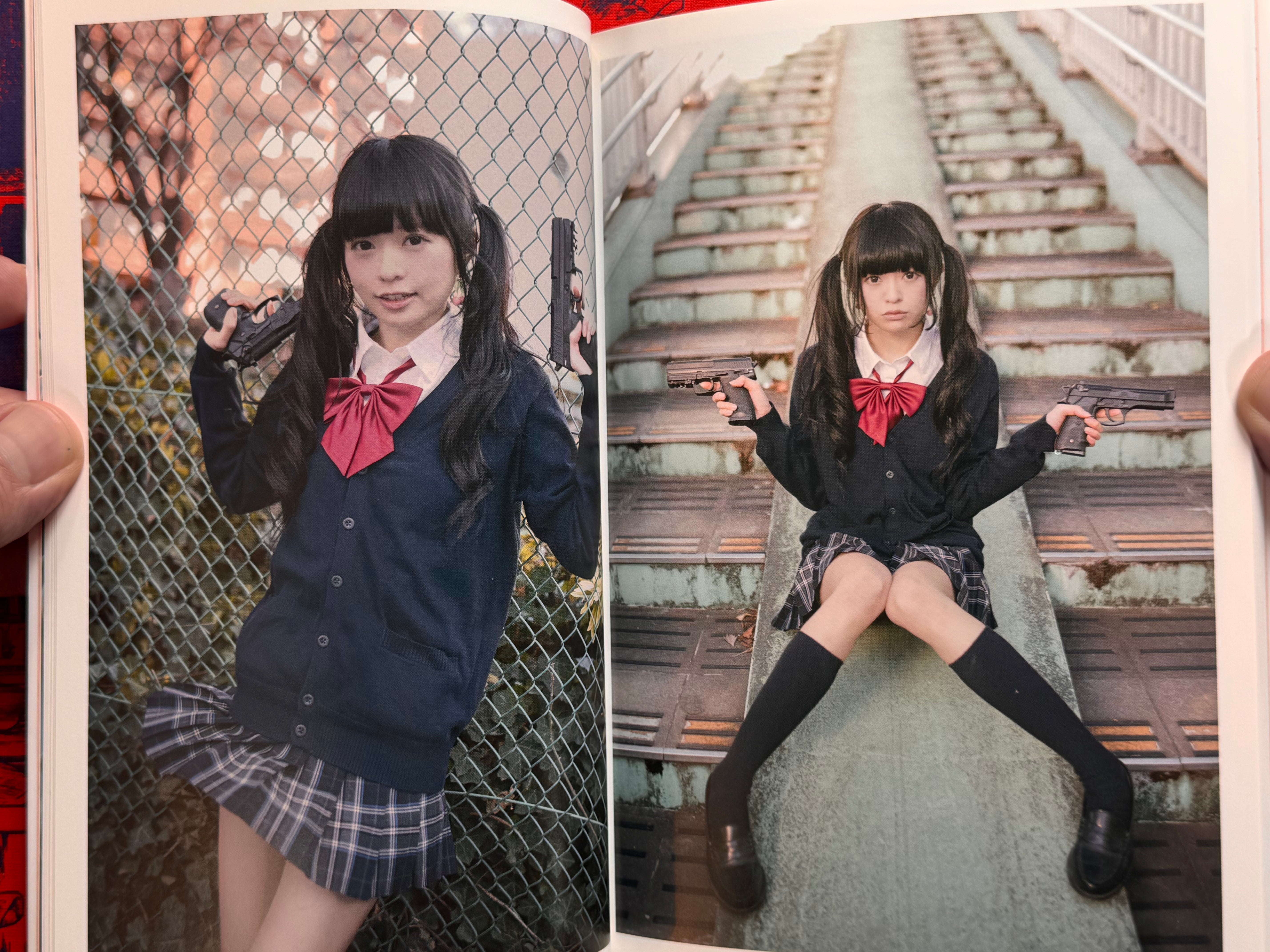 Twintail And Machine Gun (2014)-thumbmail-7
