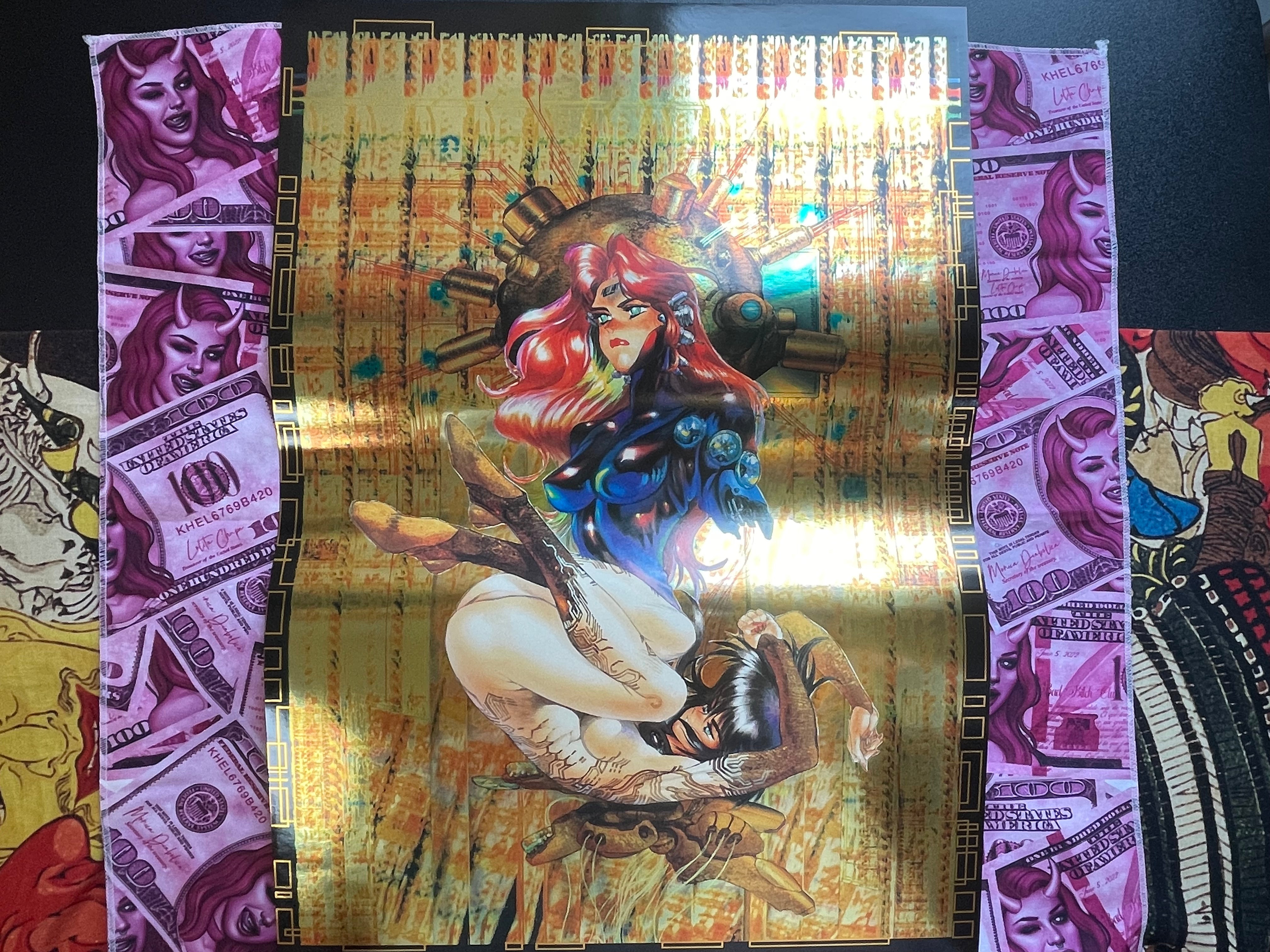 Cyberdelics Ghost in the Shell Super Graphic Collection Box Set w/ Shipping Box