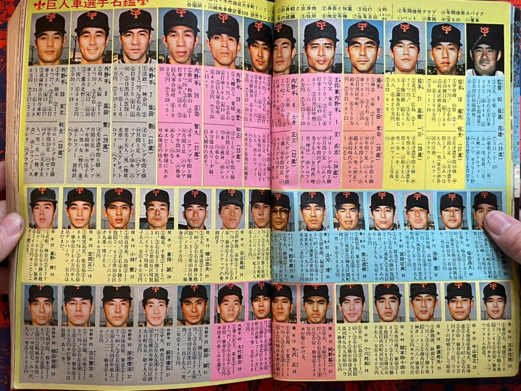 Weekly Shonen Sunday Vol. 17 - Giants Baseball Issue (4/1975) ^