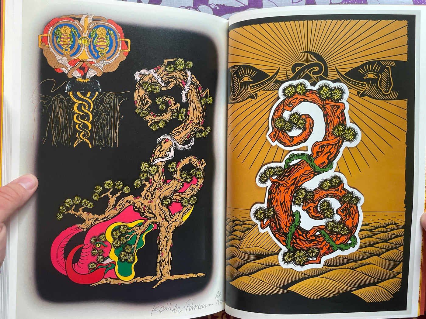 Blessing of the Forest by Keiichi Tanaami (1991)