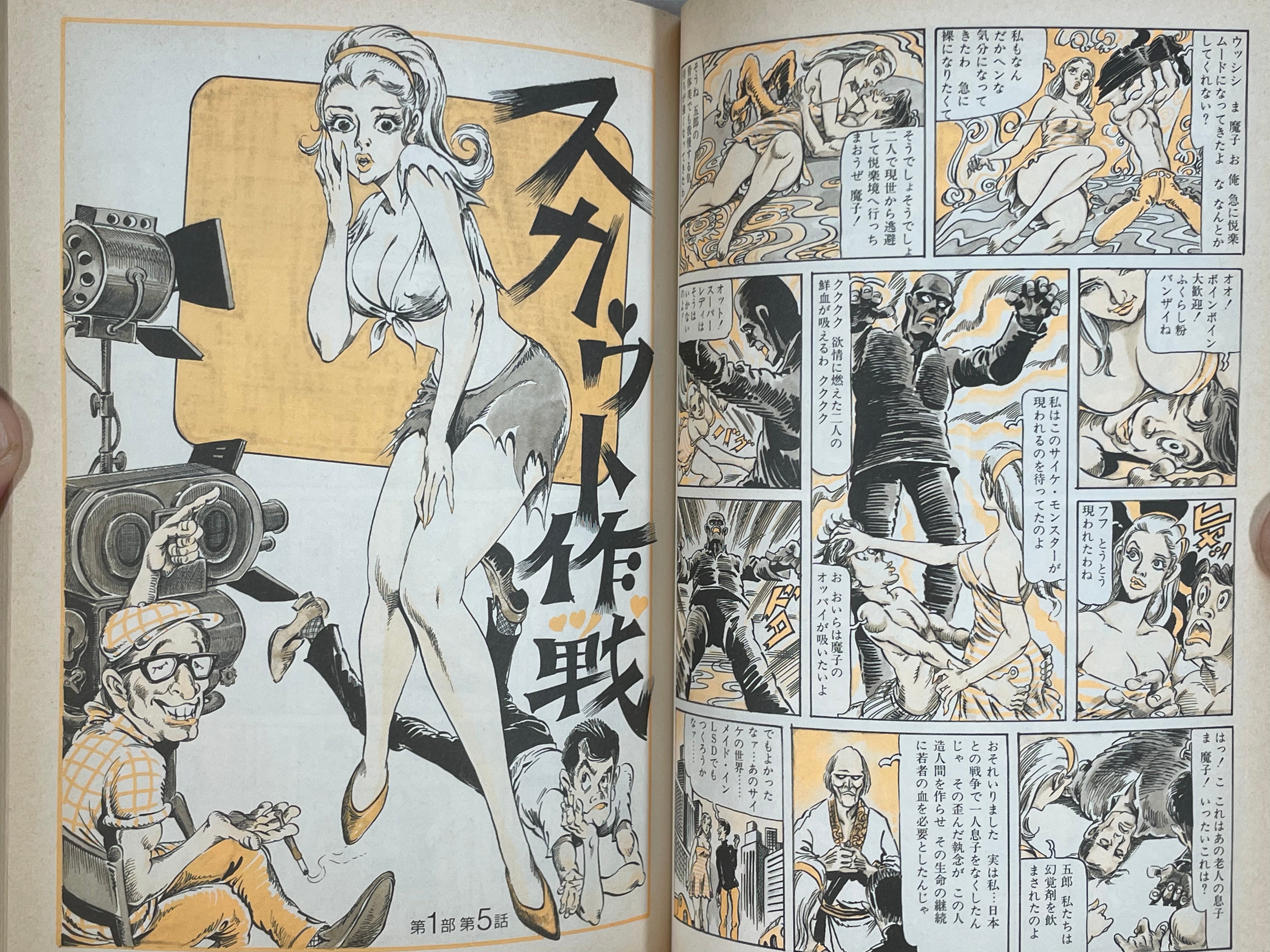 Super Lady Mako in Action by Shiro Kasama (1998)