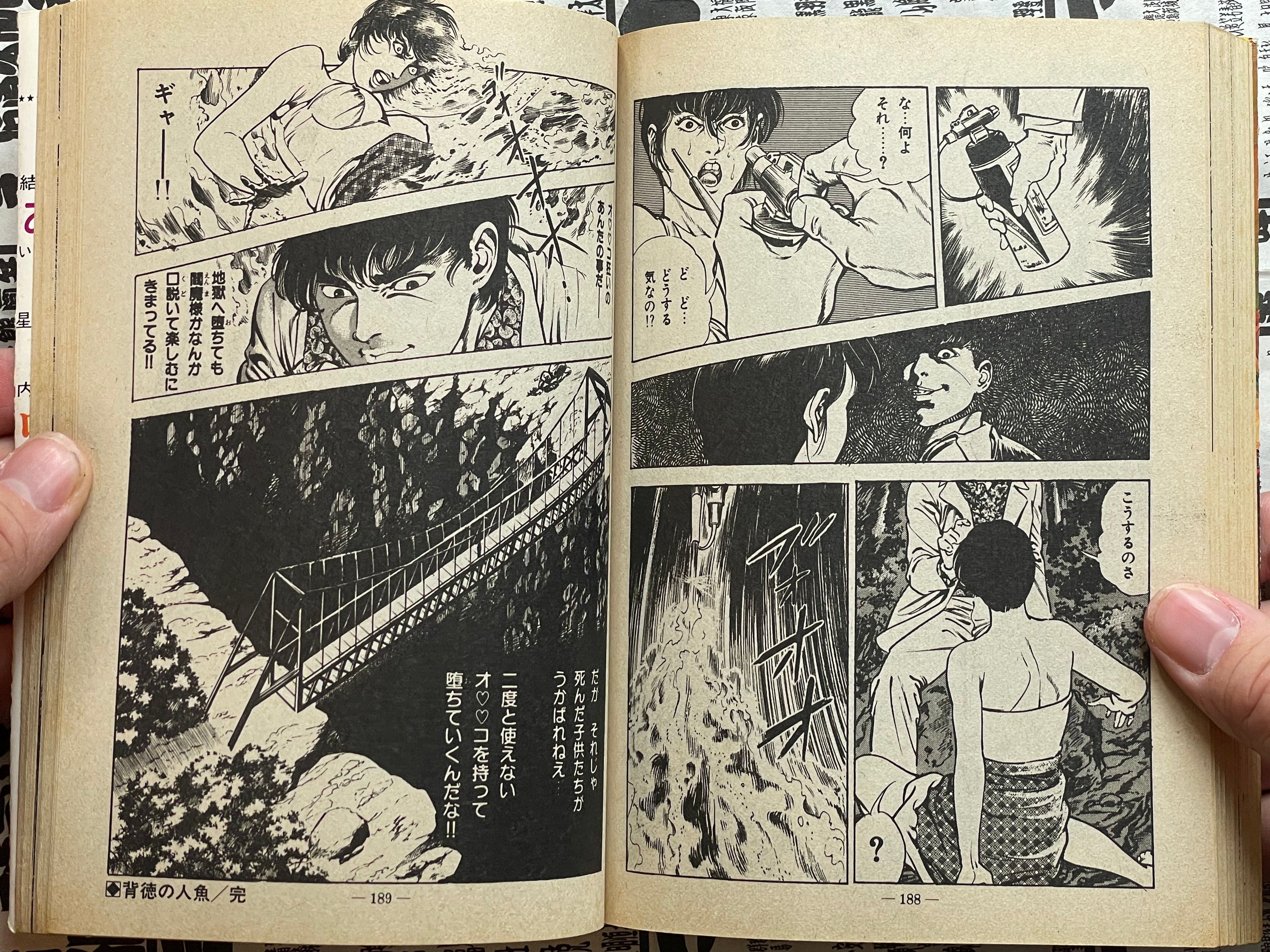 SIGNED The Evil Water Margin by Toshio Maeda (1983)-thumbmail-14