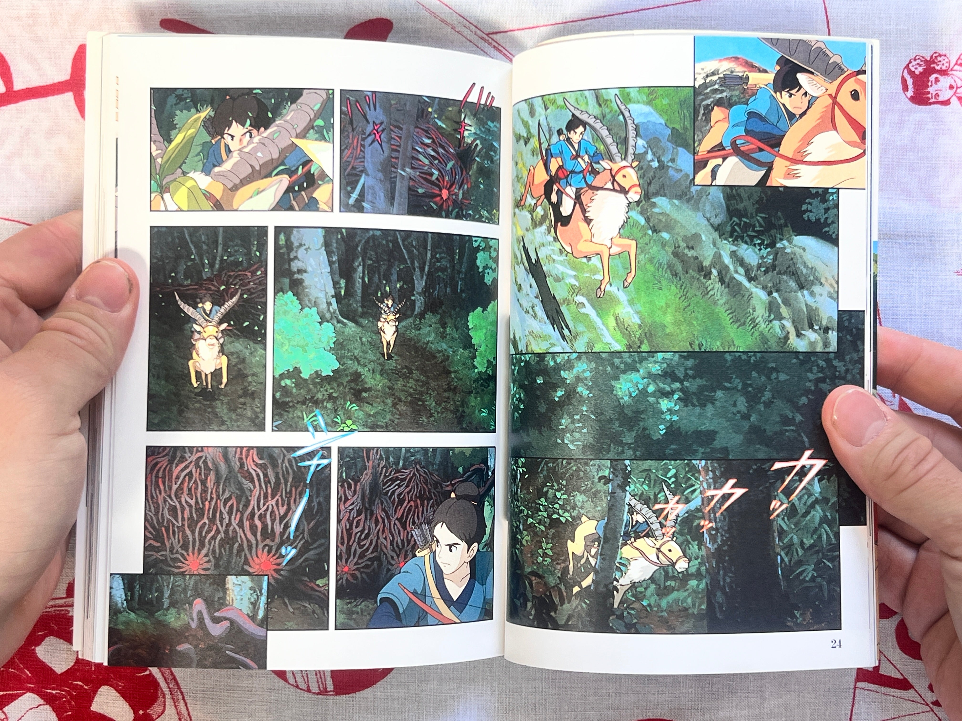 Princess Mononoke (Film Comics Series) 1-4 Complete Set by Hayao