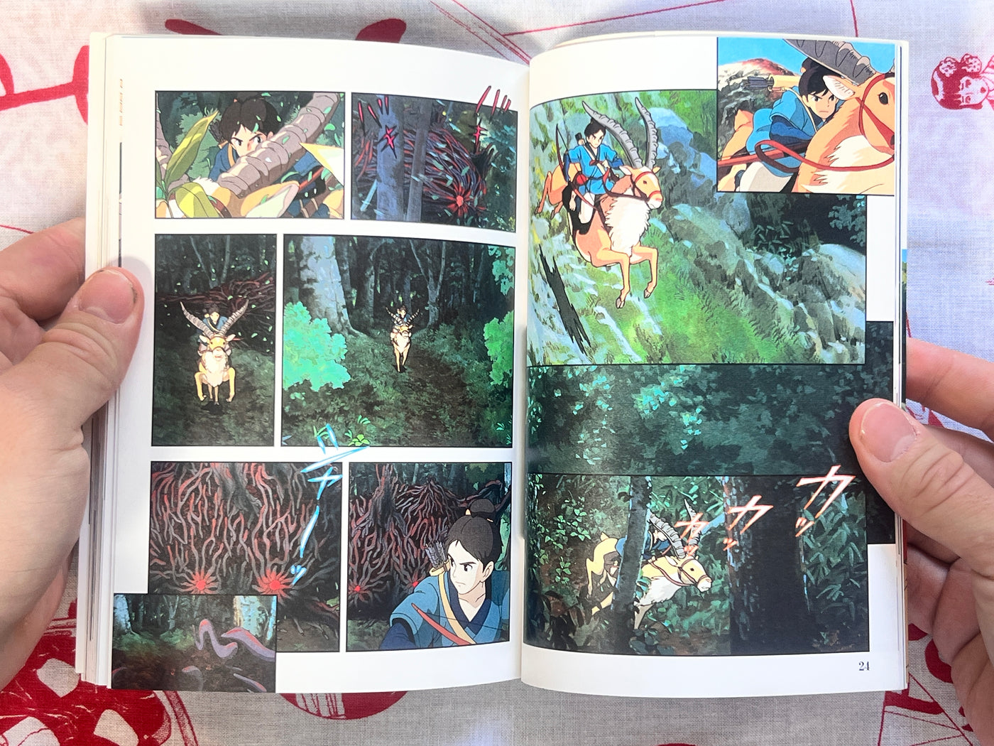 Princess Mononoke (Film Comics Series) 1-4 Complete Set by Hayao Miyazaki (1989)