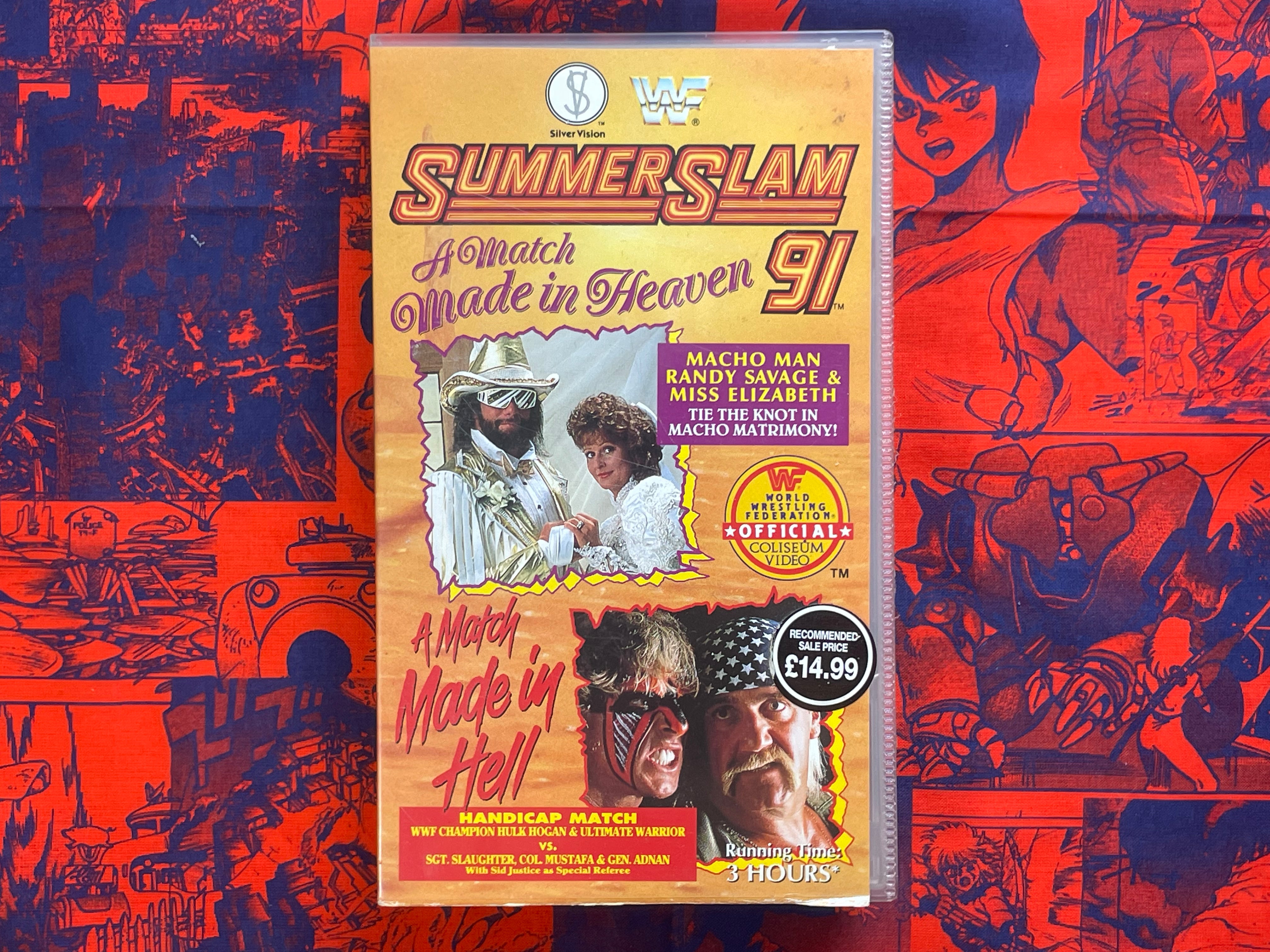Summer Slam 91 VHS